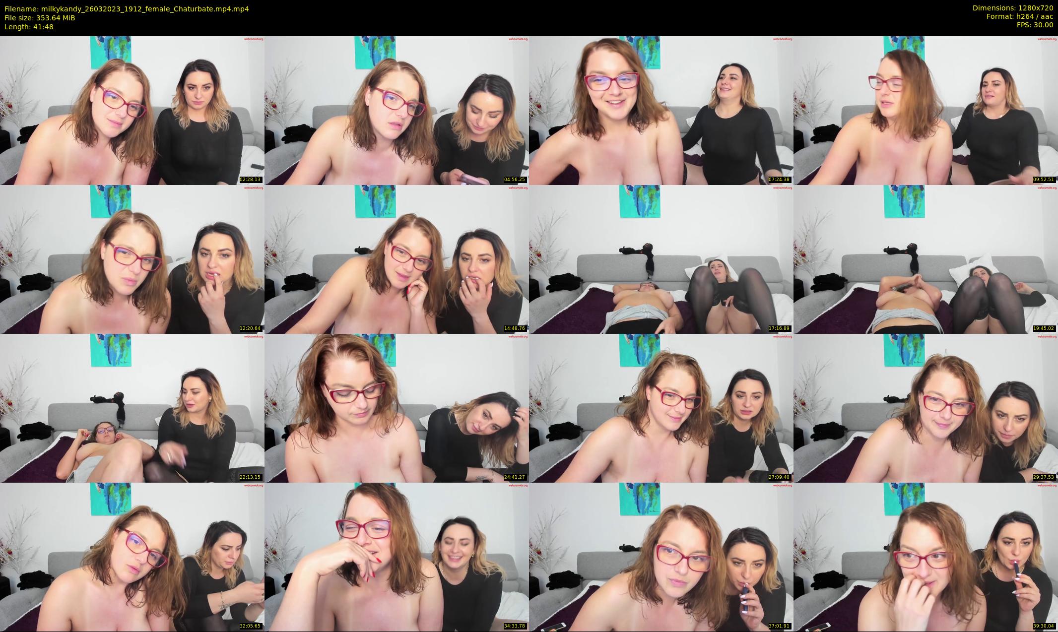 milkykandy — 42 minute Chaturbate female cam show recording, 720p, Mar 26, 2023