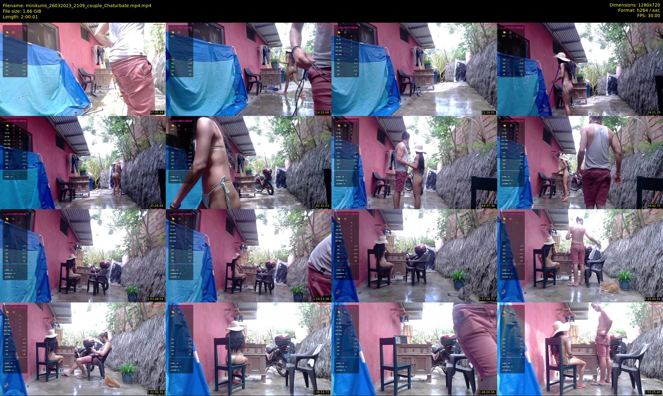 minikunis — 121 minute Chaturbate couple cam show recording, 720p, Mar 26, 2023