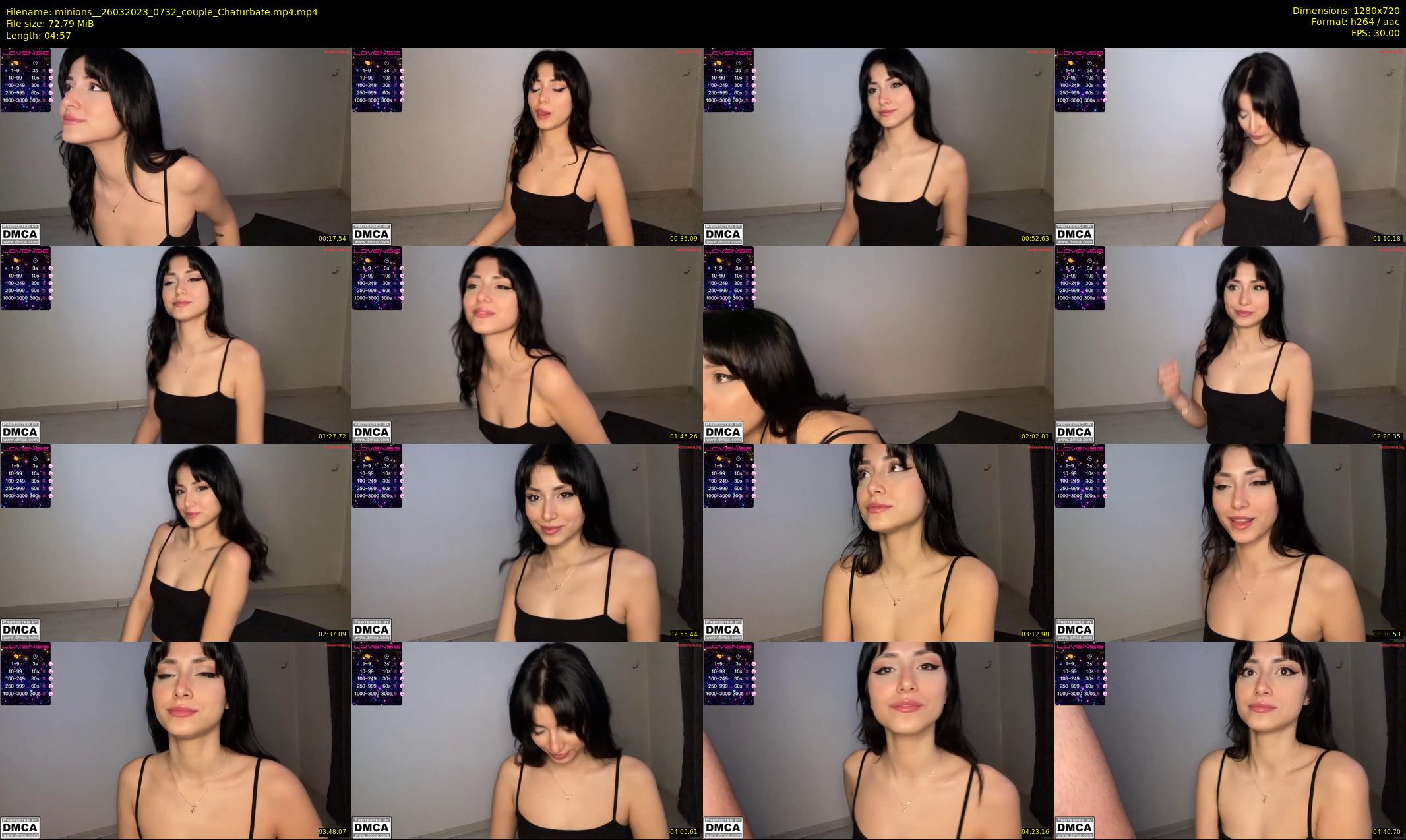 minions_ — 5 minute Chaturbate couple cam show recording, 720p, Mar 26, 2023