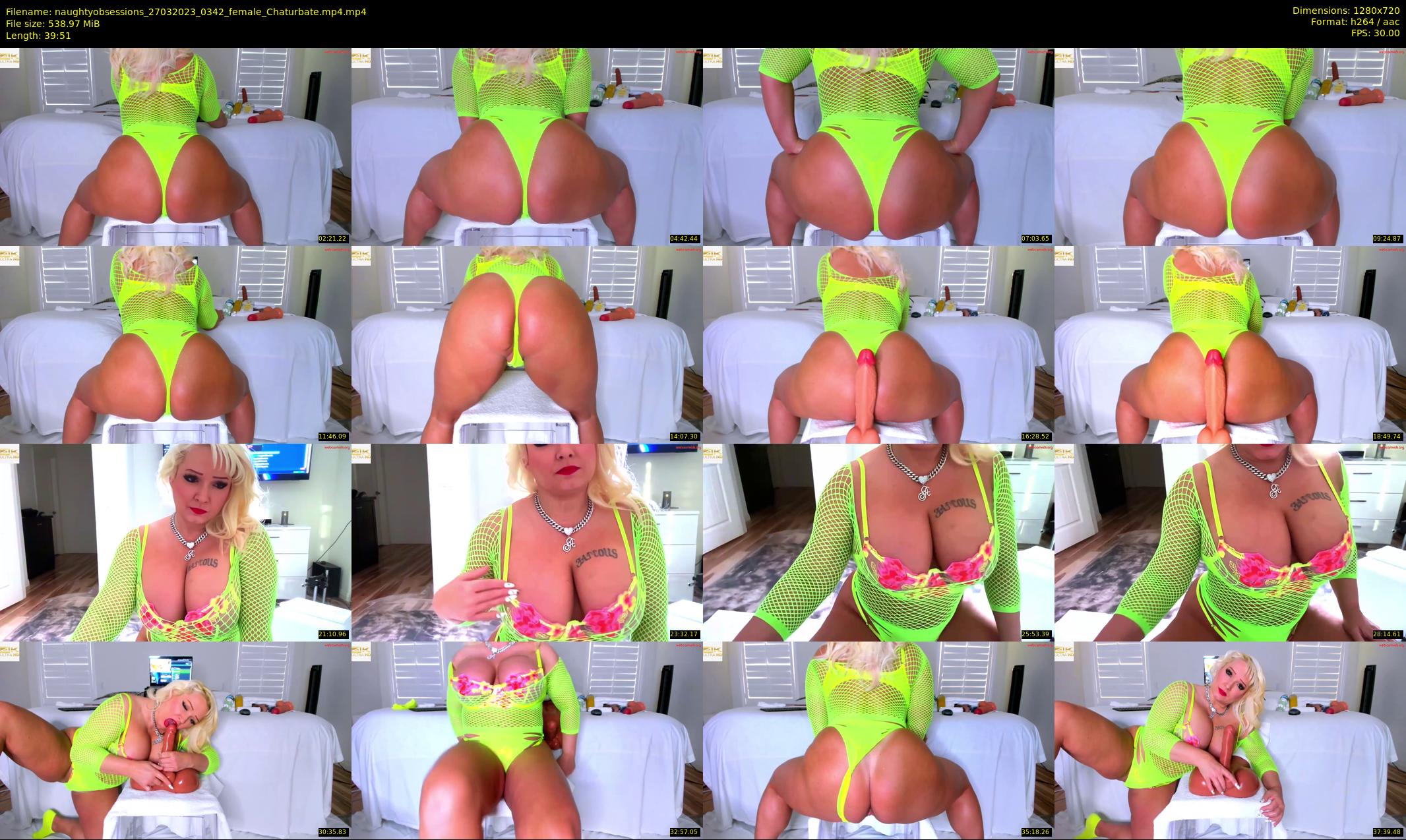 naughtyobsessions — 40 minute Chaturbate female cam show recording, 720p, Mar 27, 2023