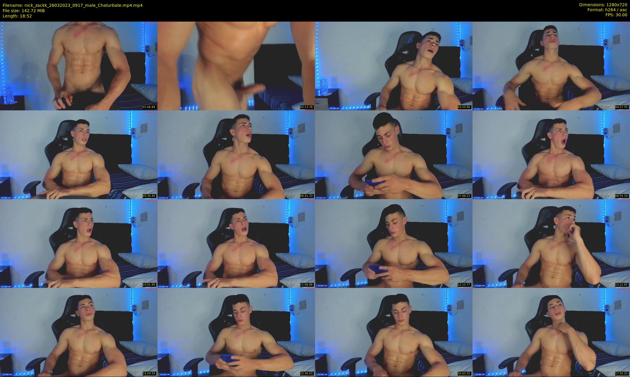nick_zackk — 19 minute Chaturbate male cam show recording, 720p, Mar 26, 2023