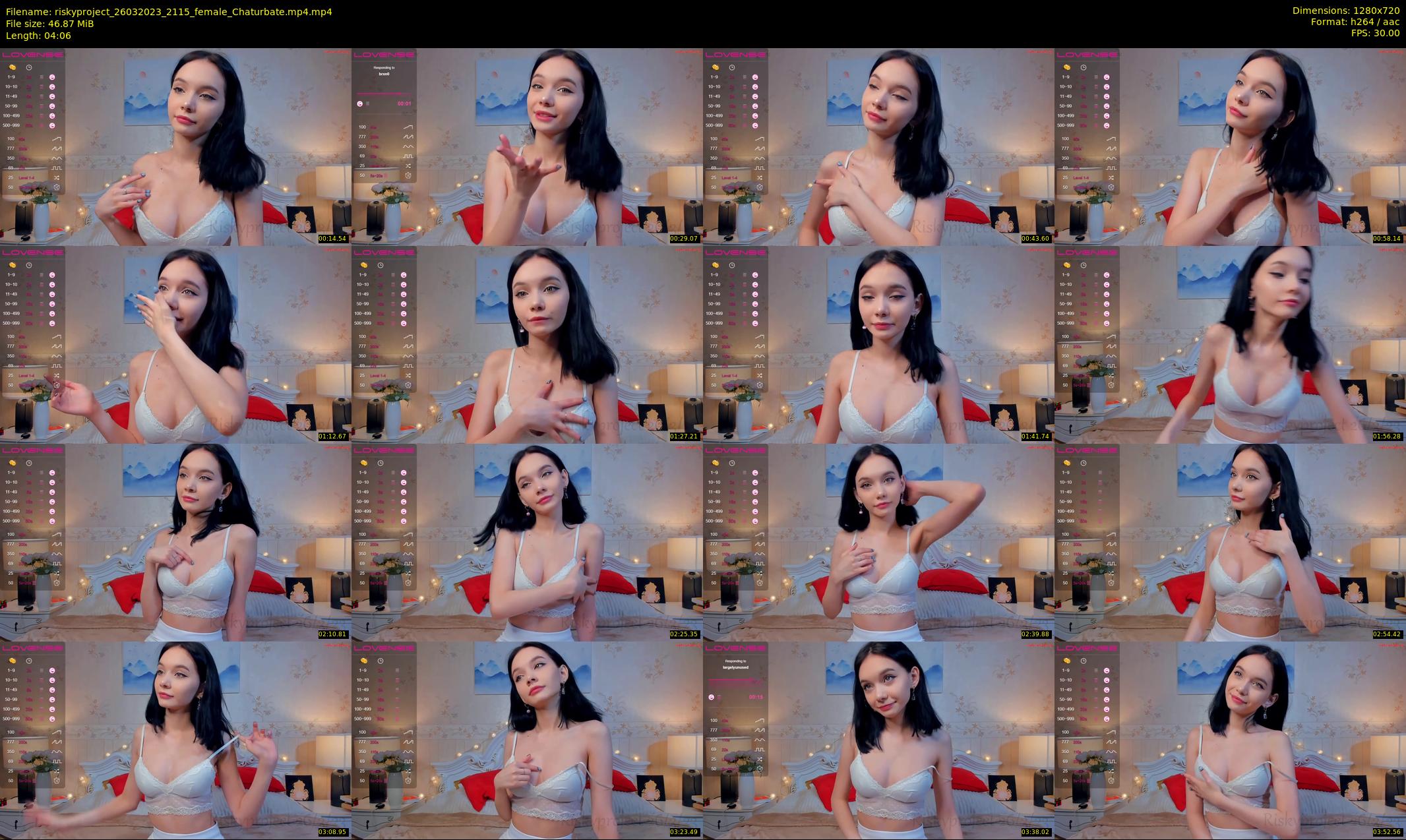 riskyproject — 5 minute Chaturbate couple cam show recording, 720p, Mar 26, 2023