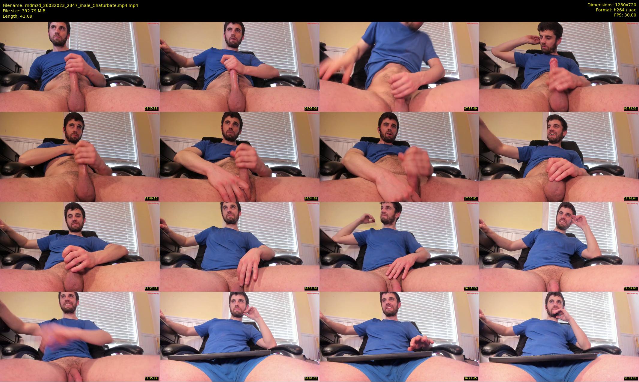 rndmzd — 42 minute Chaturbate male cam show recording, 720p, Mar 26, 2023