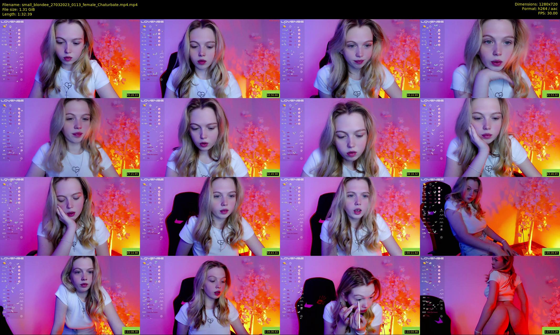 small_blondee — 93 minute Chaturbate female cam show recording, 720p, Mar 27, 2023