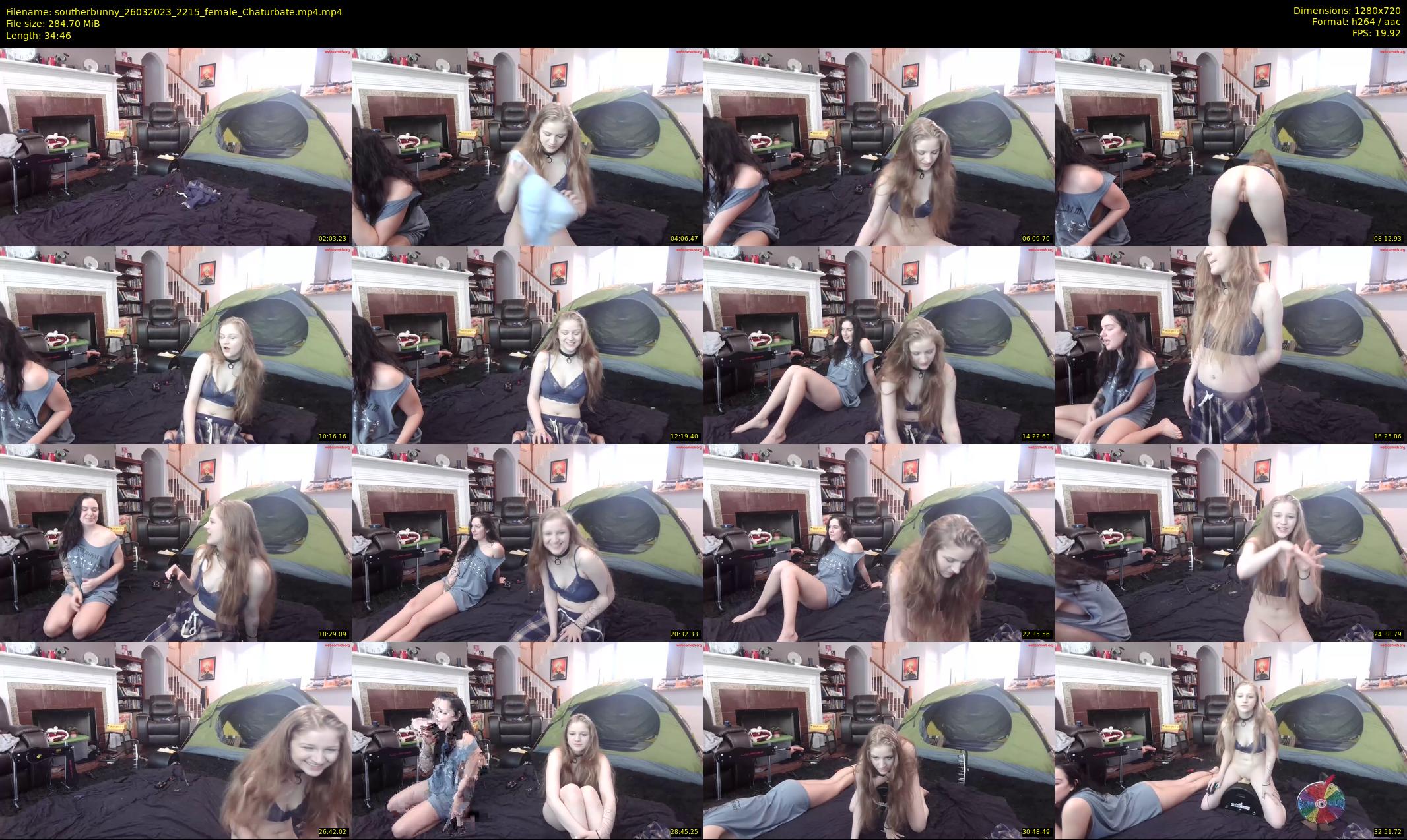 southerbunny — 35 minute Chaturbate female cam show recording, 720p, Mar 26, 2023