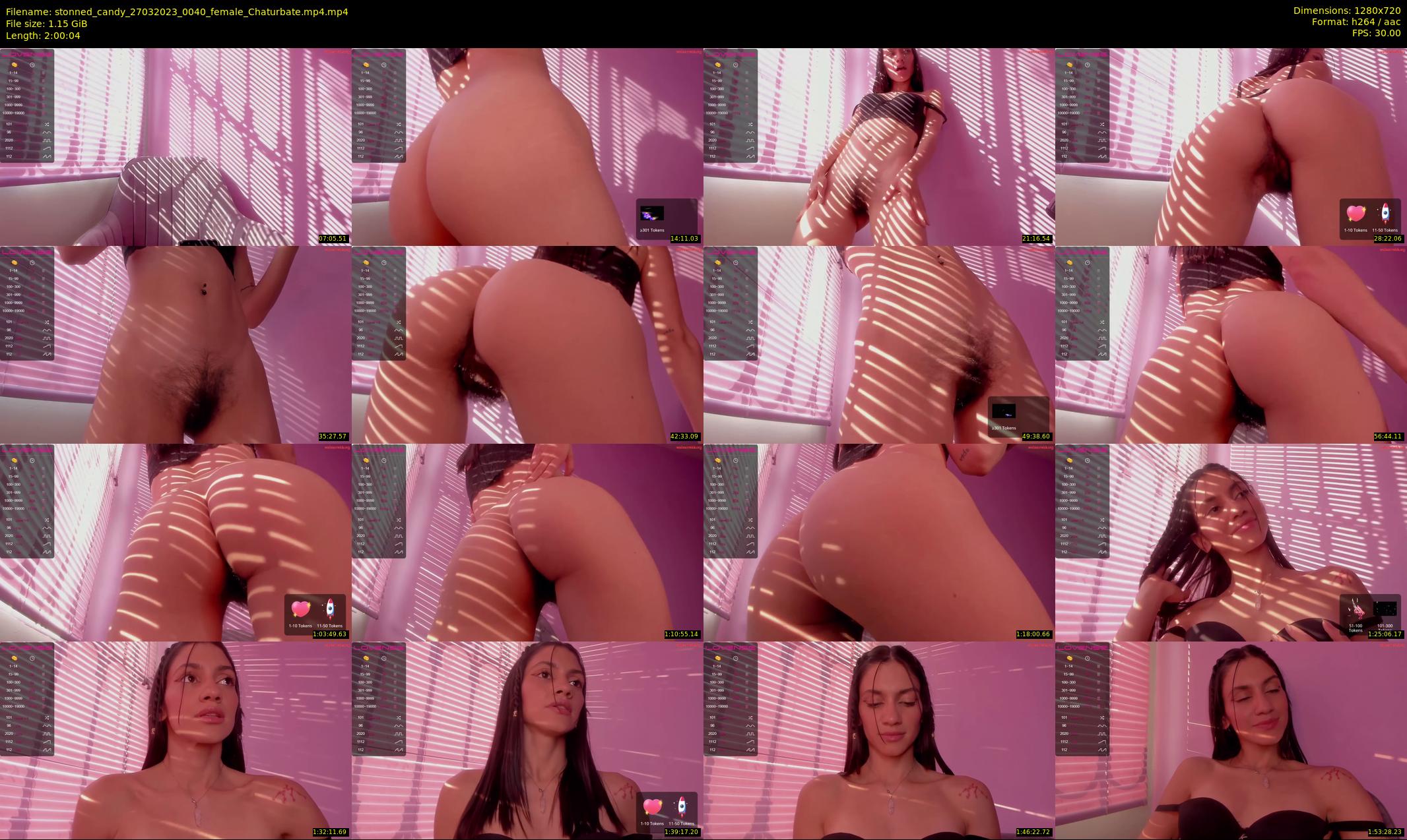stonned_candy — 121 minute Chaturbate female cam show recording, 720p, Mar 27, 2023