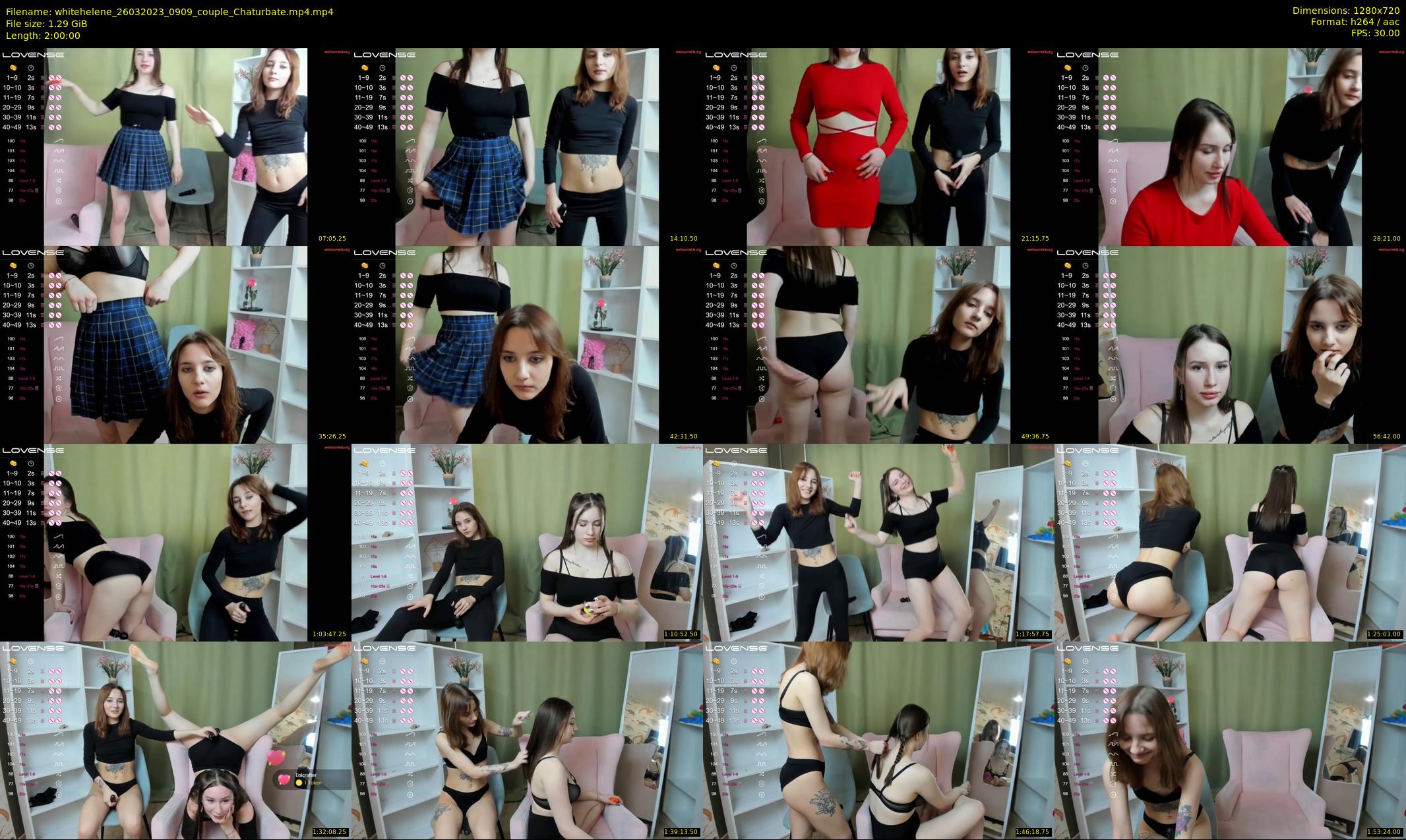 whitehelene — 120 minute Chaturbate female cam show recording, 720p, Mar 26, 2023