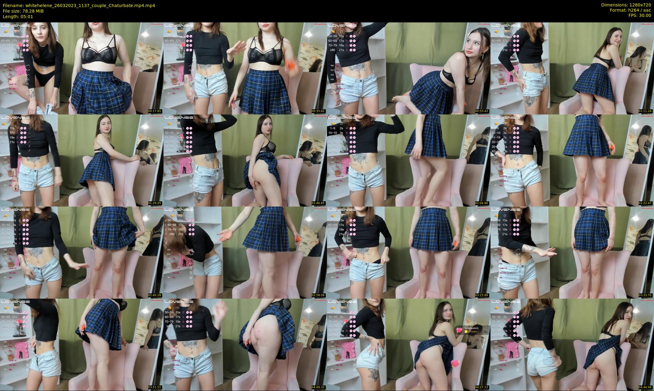 whitehelene — 6 minute Chaturbate female cam show recording, 720p, Mar 26, 2023