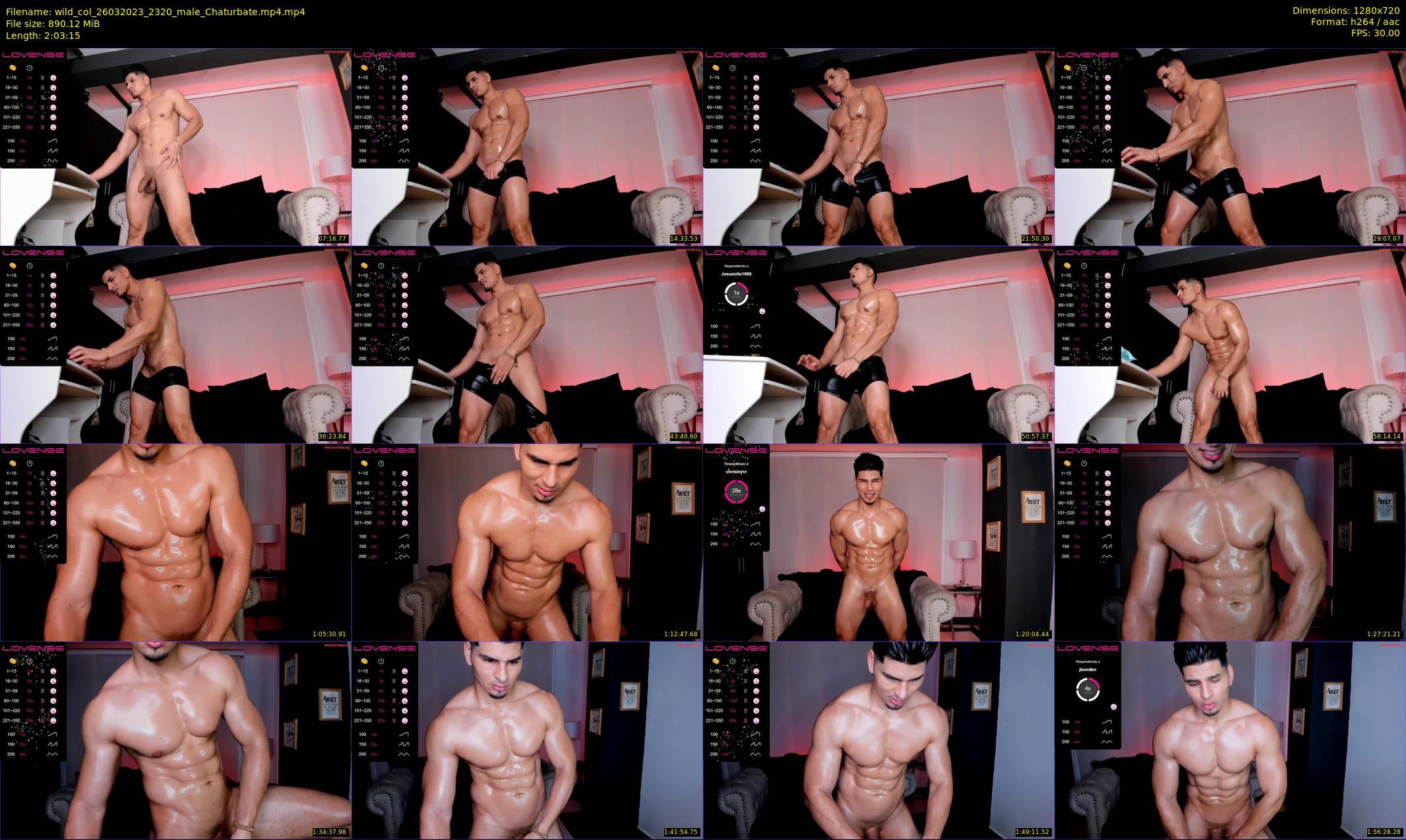 wild_col — 124 minute Chaturbate male cam show recording, 720p, Mar 26, 2023