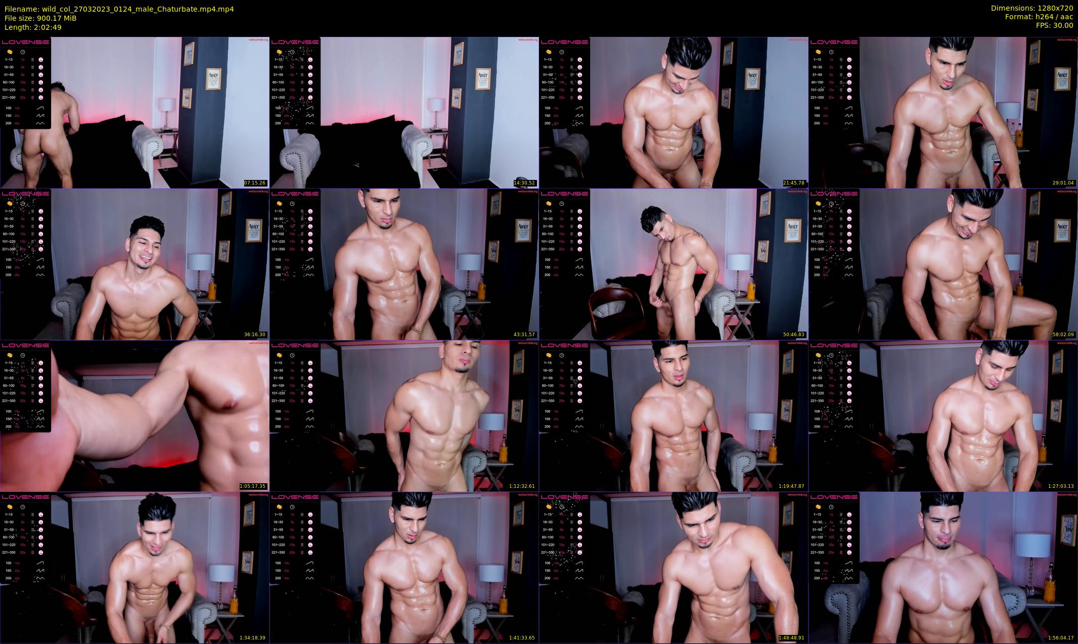 wild_col — 123 minute Chaturbate male cam show recording, 720p, Mar 27, 2023