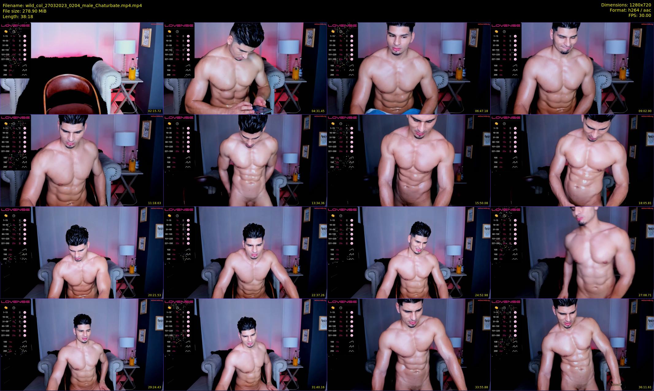 wild_col — 39 minute Chaturbate male cam show recording, 720p, Mar 27, 2023