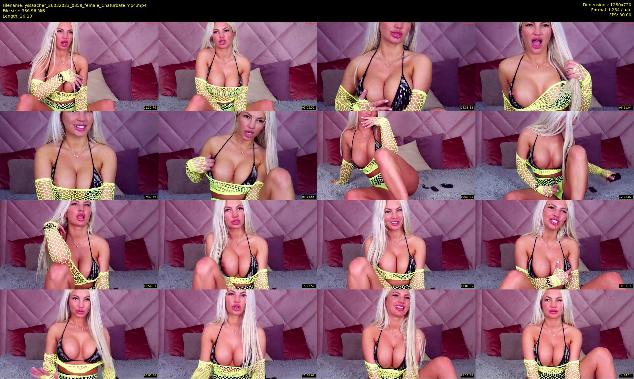 yssaacher — 27 minute Chaturbate female cam show recording, 720p, Mar 26, 2023