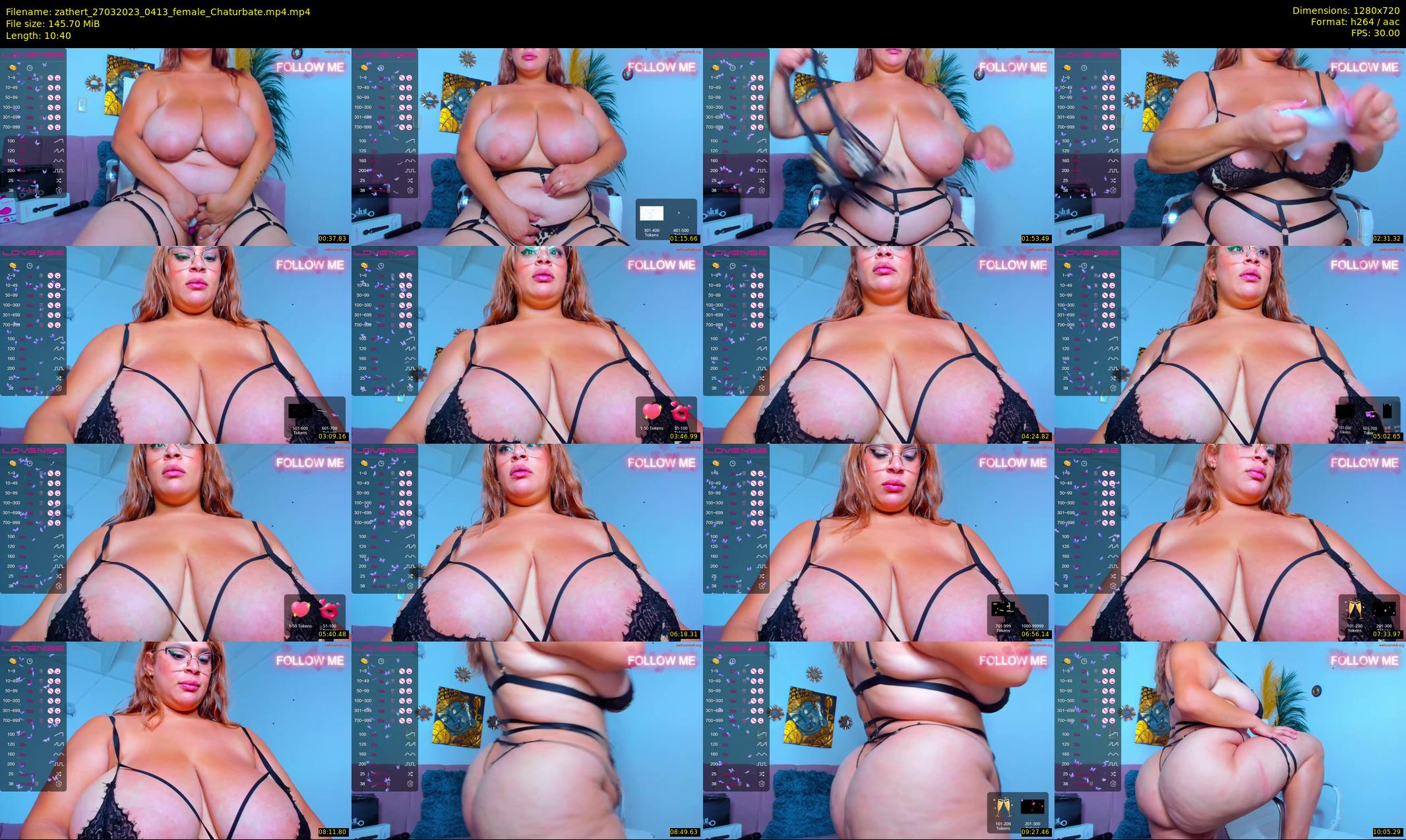 zathert — 11 minute Chaturbate female cam show recording, 720p, Mar 27, 2023