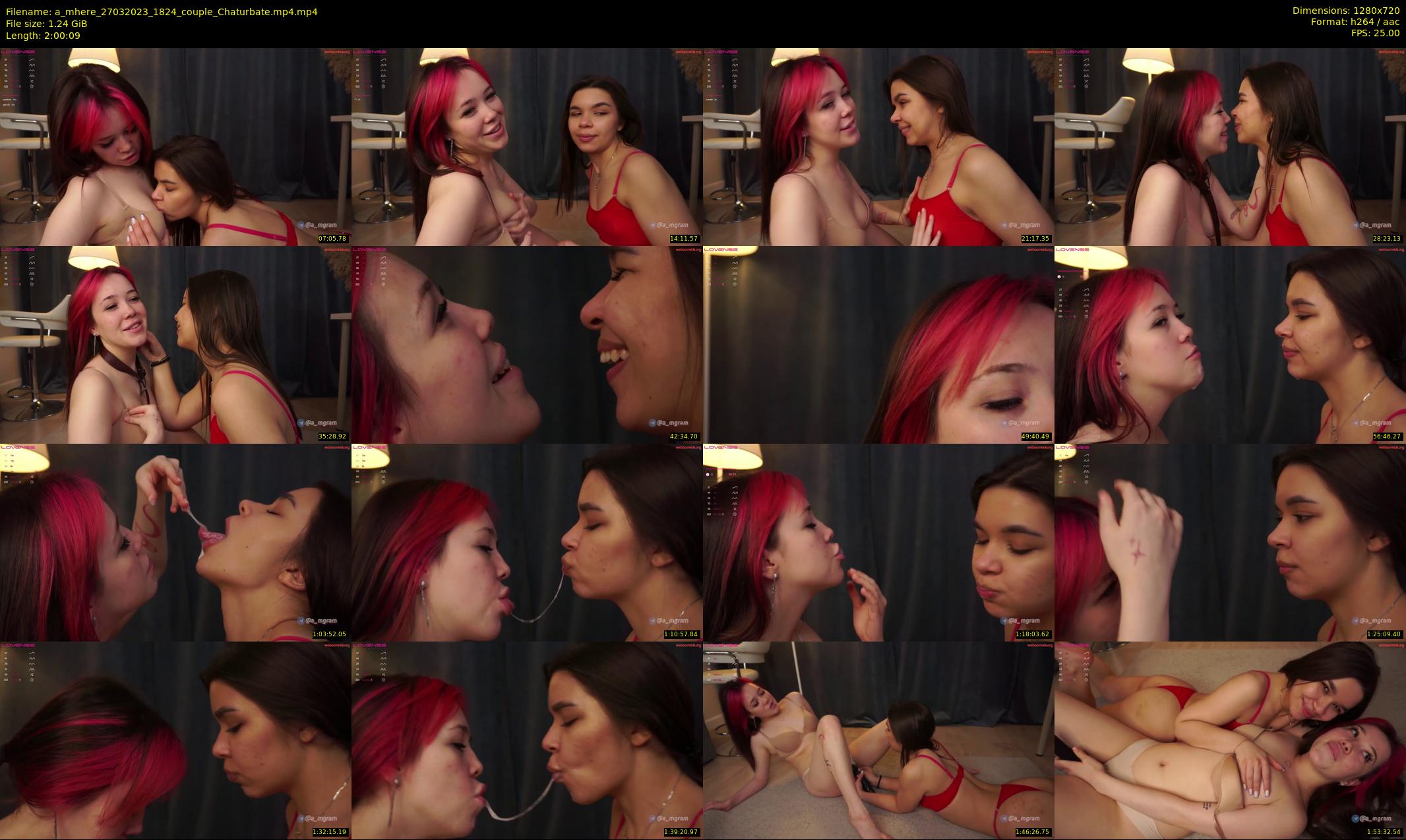 a_mhere — 121 minute Chaturbate couple cam show recording, 720p, Mar 27, 2023