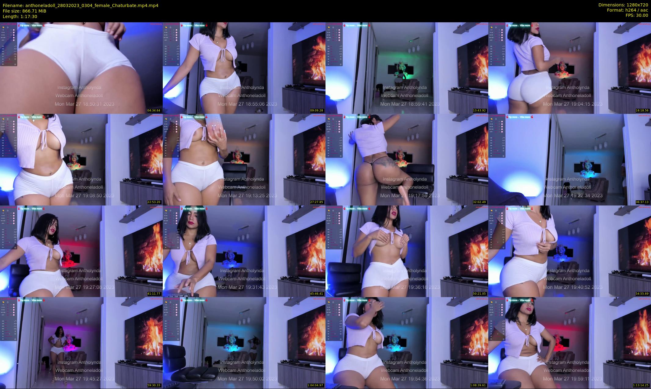 anthoneladoll — 78 minute Chaturbate female cam show recording, 720p, Mar 28, 2023