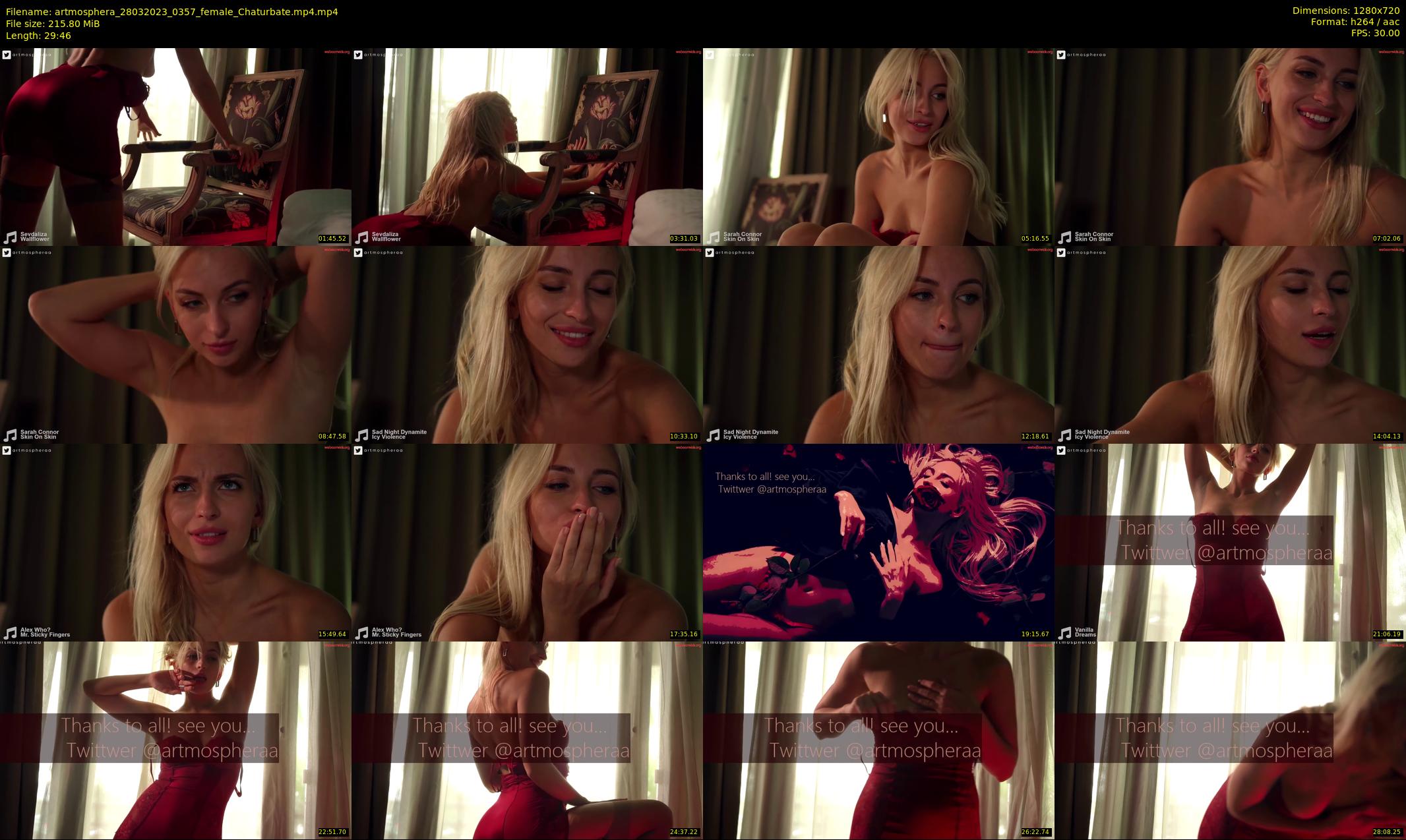 artmosphera — 30 minute Chaturbate female cam show recording, 720p, Mar 28, 2023