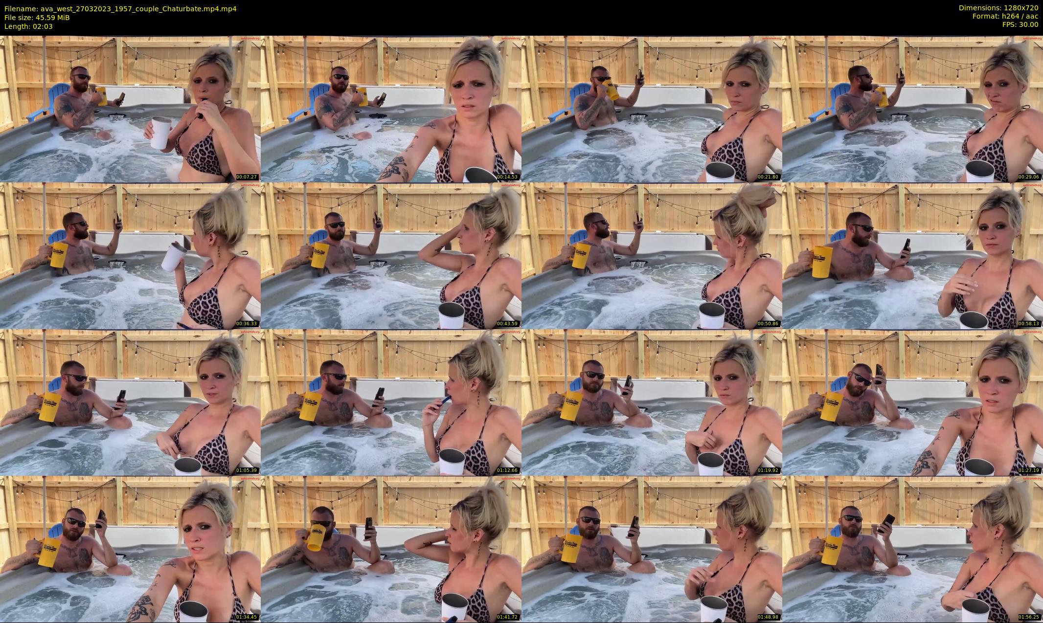 ava_west — 3 minute Chaturbate couple cam show recording, 720p, Mar 27, 2023