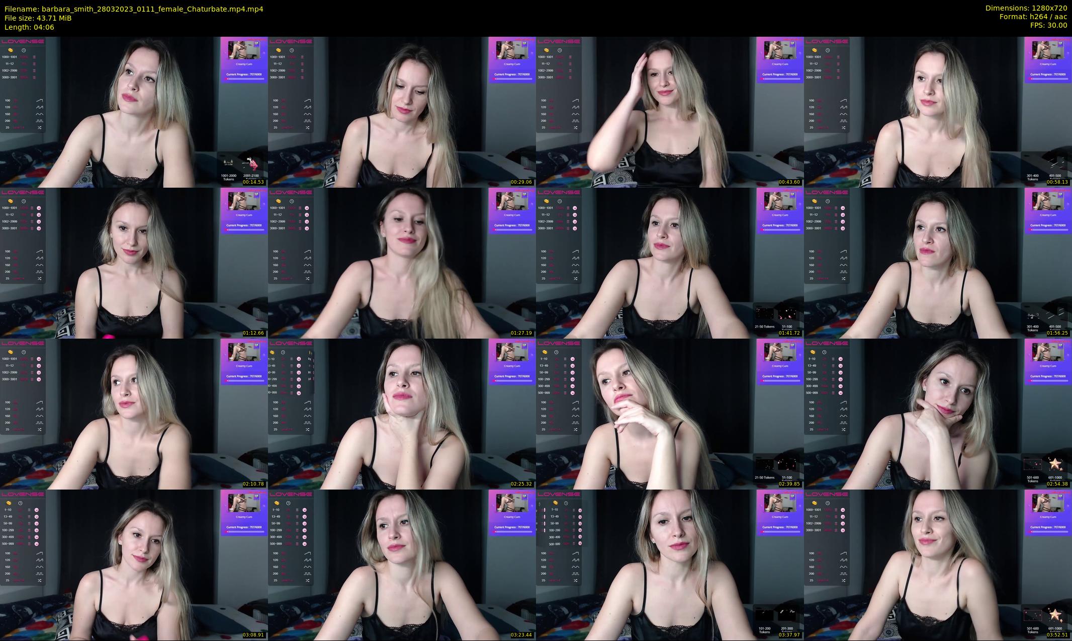 barbara_smith — 5 minute Chaturbate female cam show recording, 720p, Mar 28, 2023