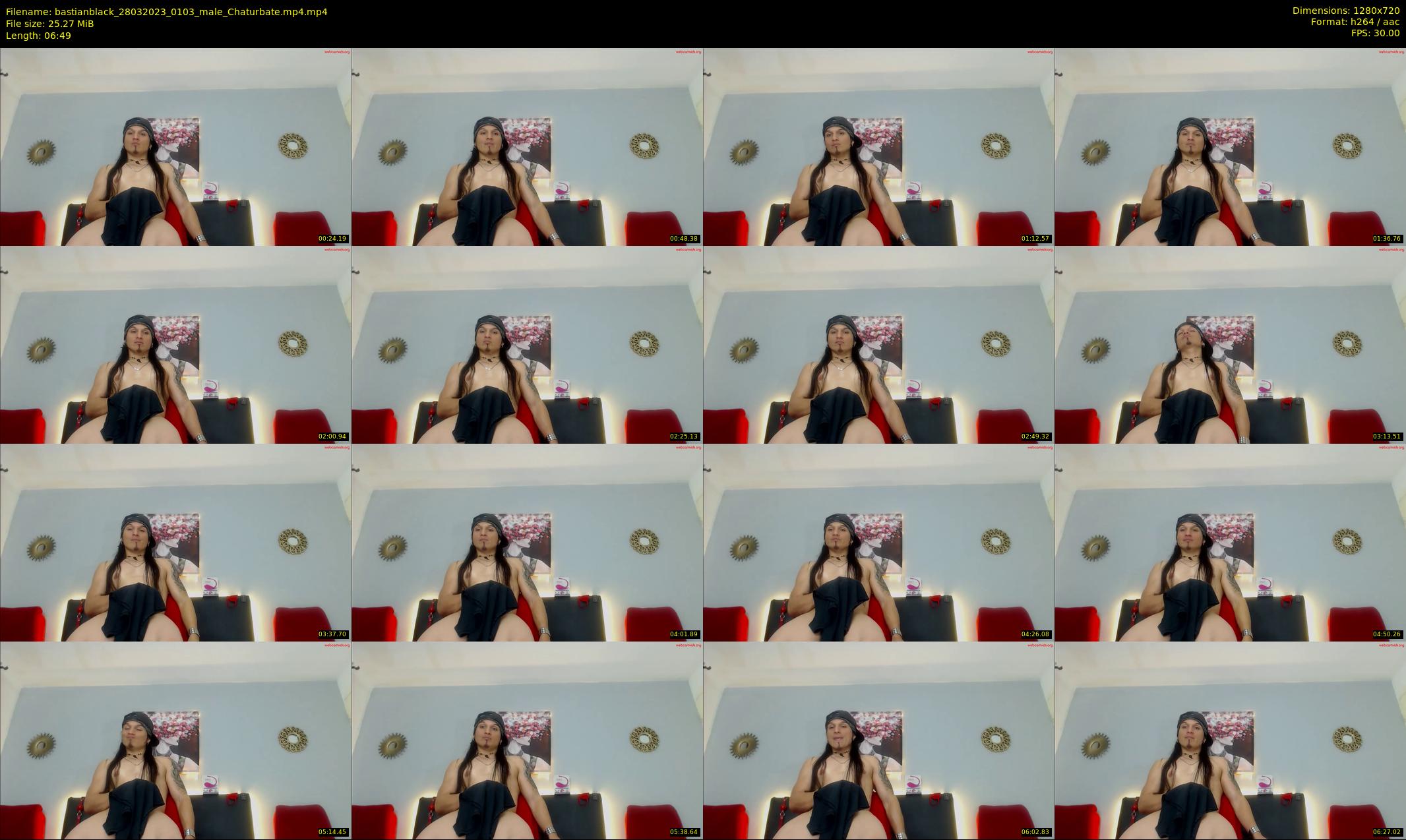 bastianblack — 7 minute Chaturbate male cam show recording, 720p, Mar 28, 2023