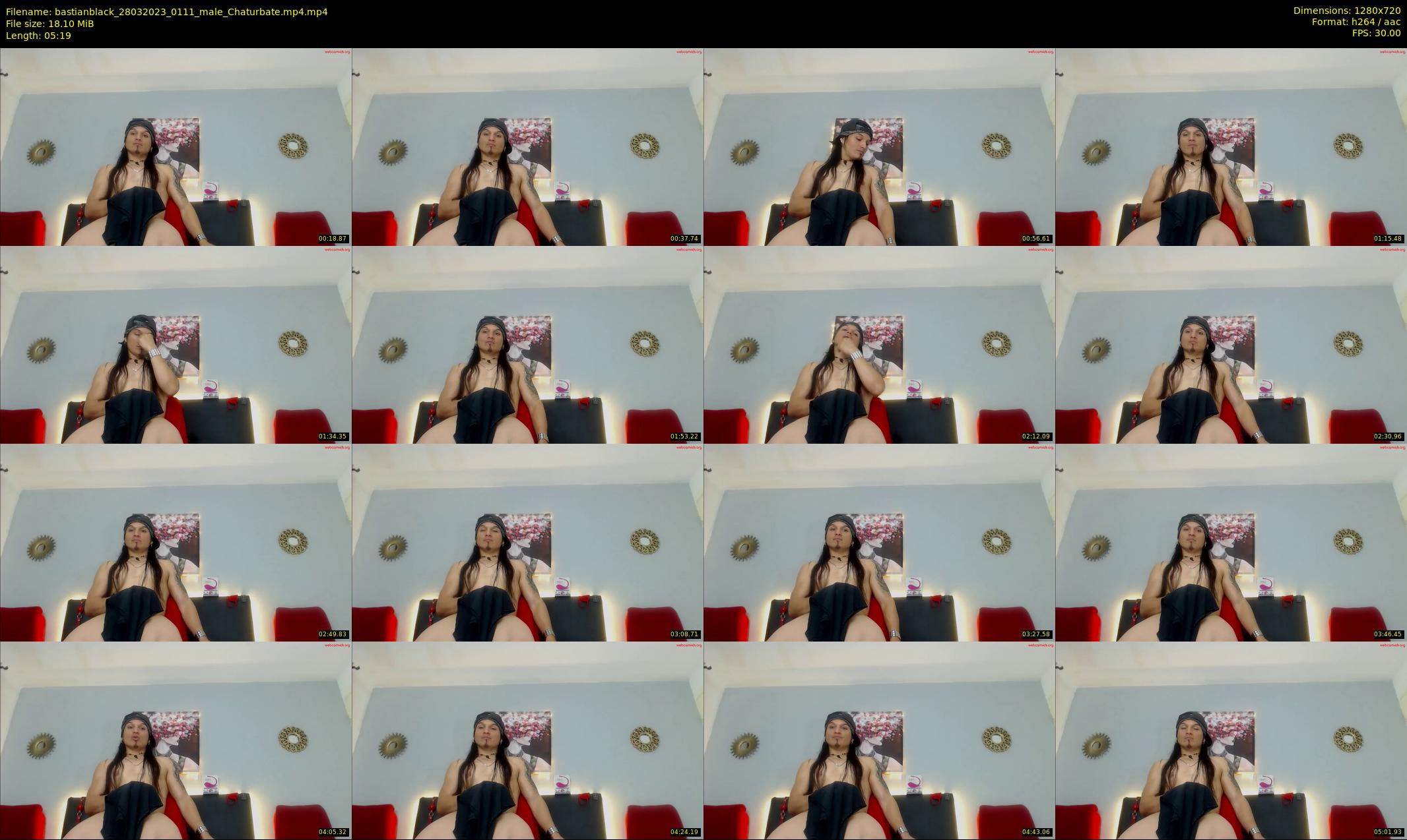 bastianblack — 6 minute Chaturbate male cam show recording, 720p, Mar 28, 2023