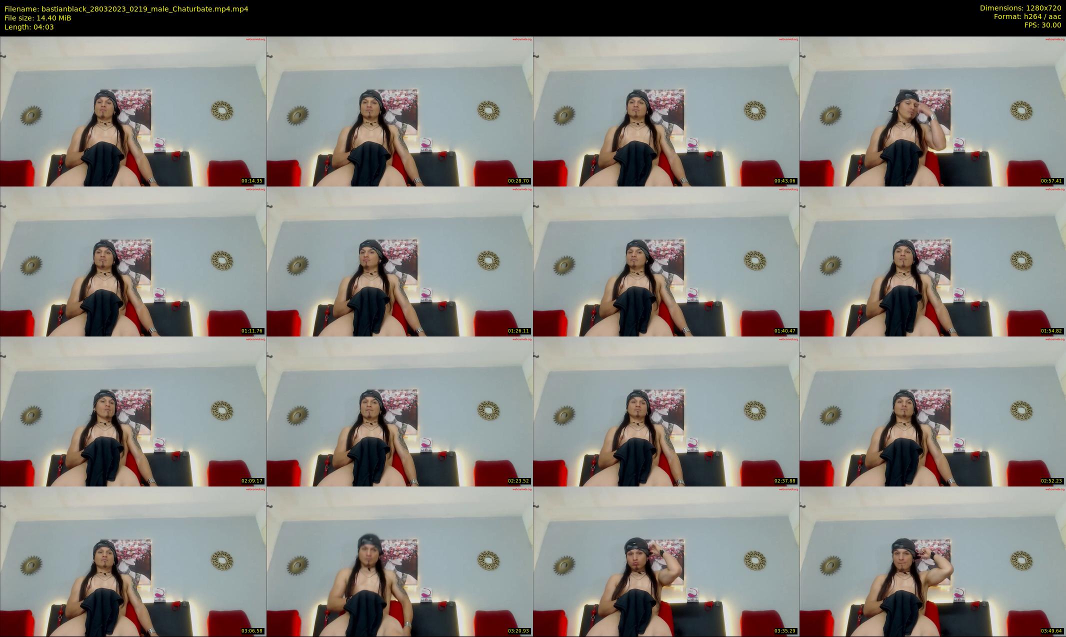 bastianblack — 5 minute Chaturbate male cam show recording, 720p, Mar 28, 2023