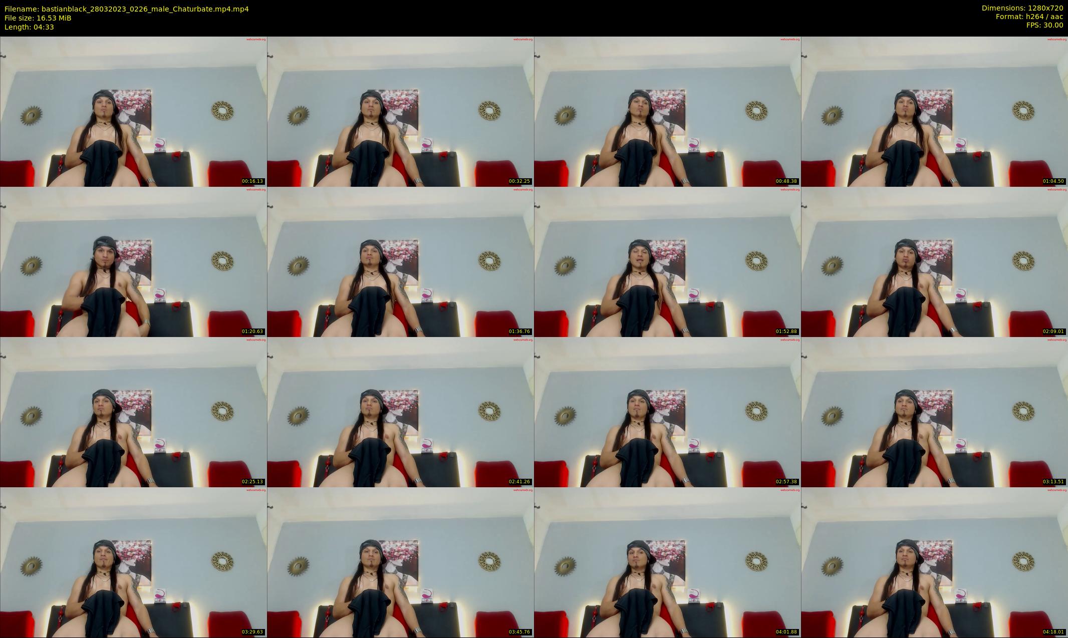bastianblack — 5 minute Chaturbate male cam show recording, 720p, Mar 28, 2023
