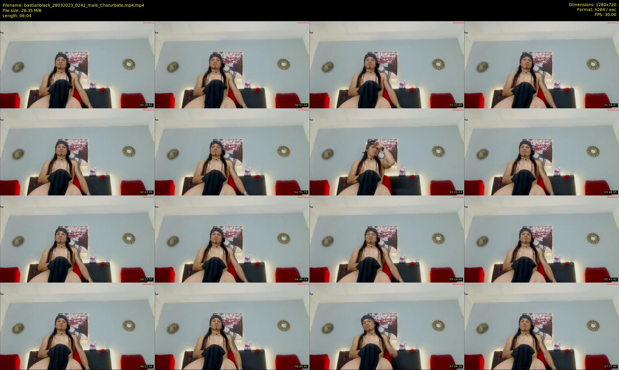 bastianblack — 9 minute Chaturbate male cam show recording, 720p, Mar 28, 2023