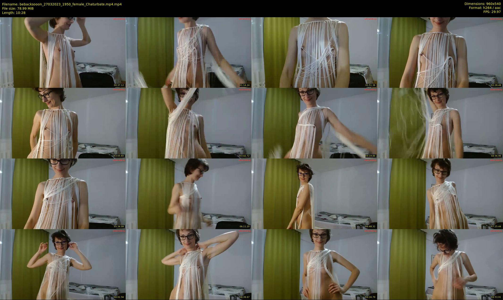 bebacksooon — 11 minute Chaturbate female cam show recording, 480p, Mar 27, 2023