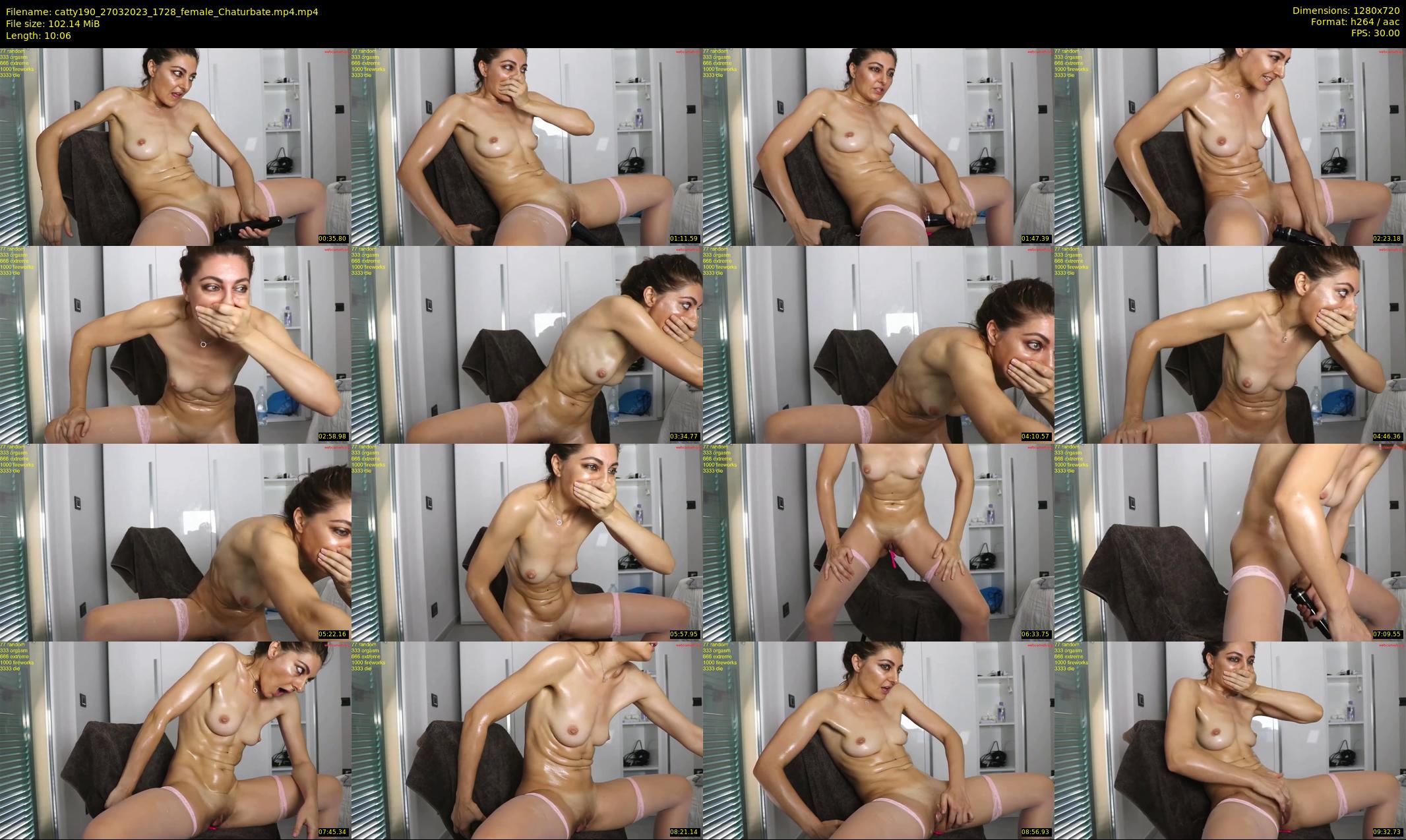 catty190 — 11 minute Chaturbate female cam show recording, 720p, Mar 27, 2023