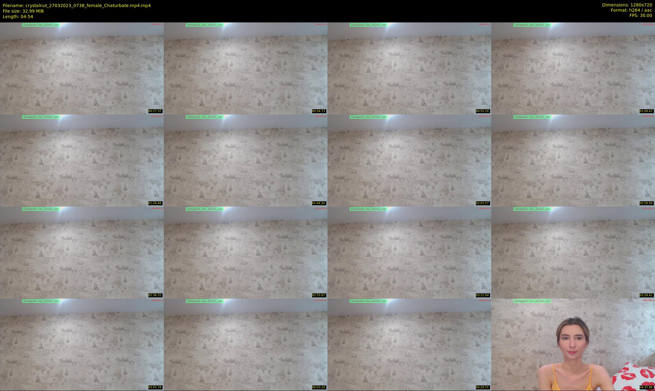 crystalnut — 5 minute Chaturbate female cam show recording, 720p, Mar 27, 2023