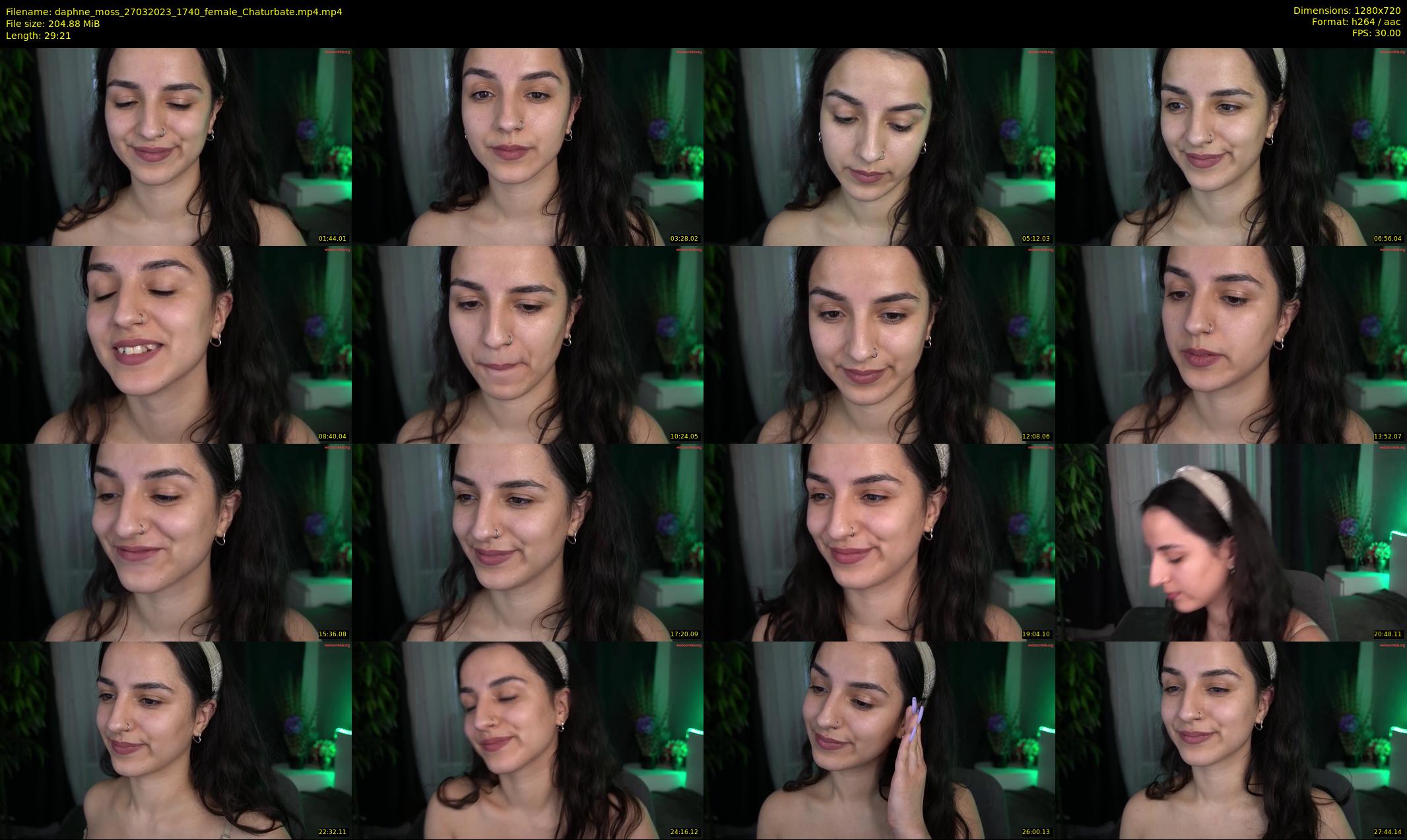 daphne_moss — 30 minute Chaturbate female cam show recording, 720p, Mar 27, 2023