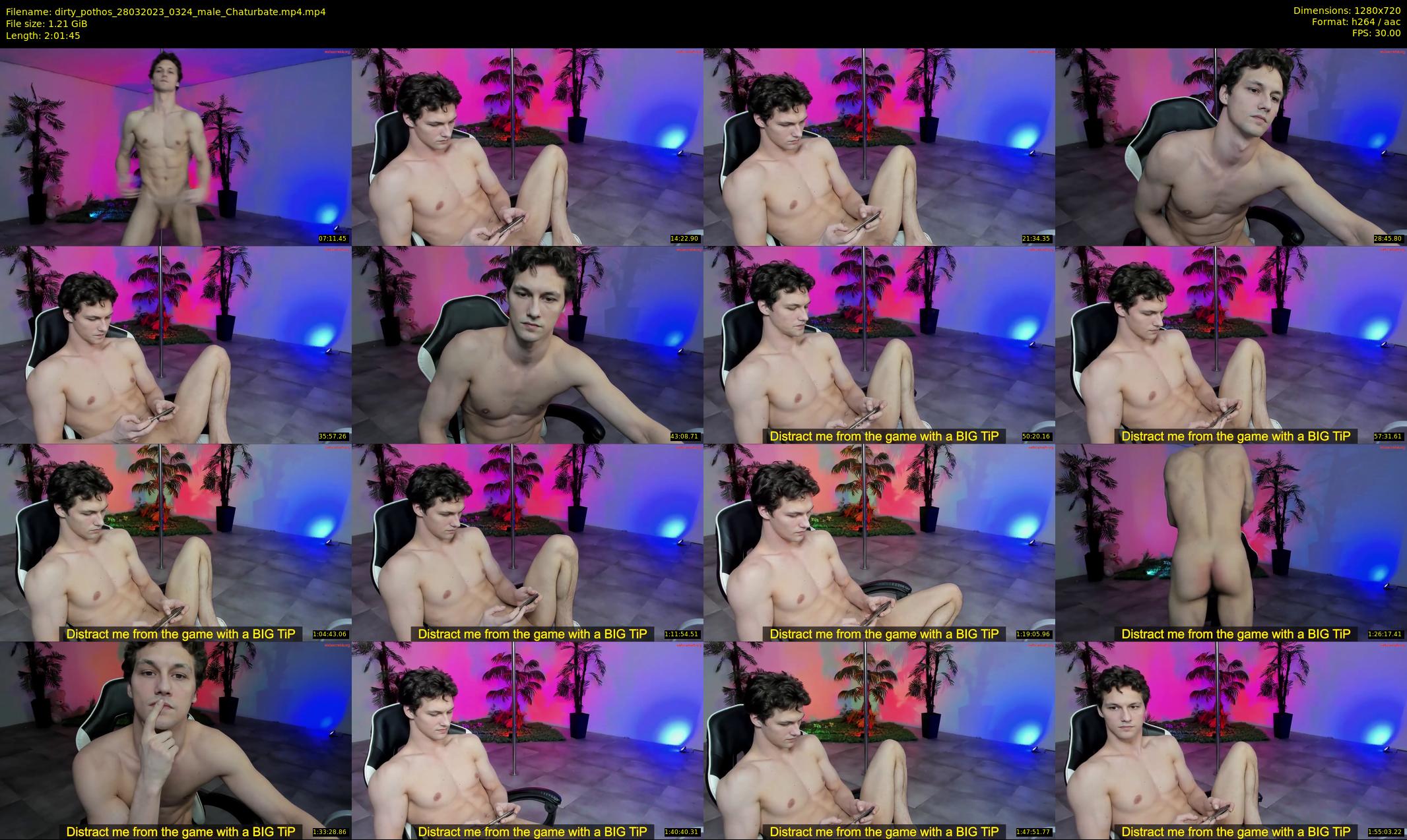 dirty_pothos — 122 minute Chaturbate male cam show recording, 720p, Mar 28, 2023