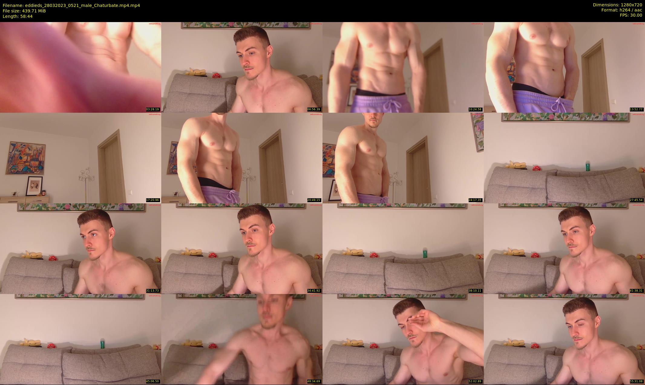 eddieds — 59 minute Chaturbate male cam show recording, 720p, Mar 28, 2023