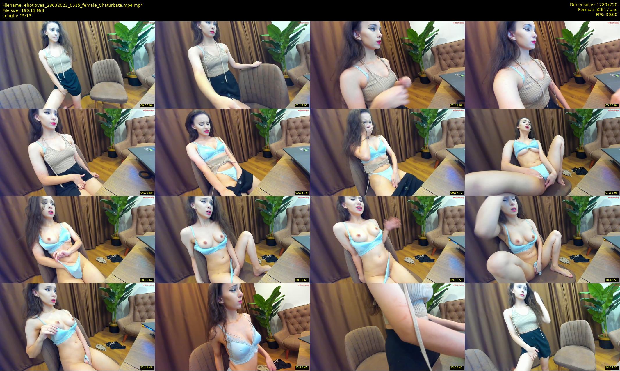 ehotlovea — 16 minute Chaturbate female cam show recording, 720p, Mar 28, 2023