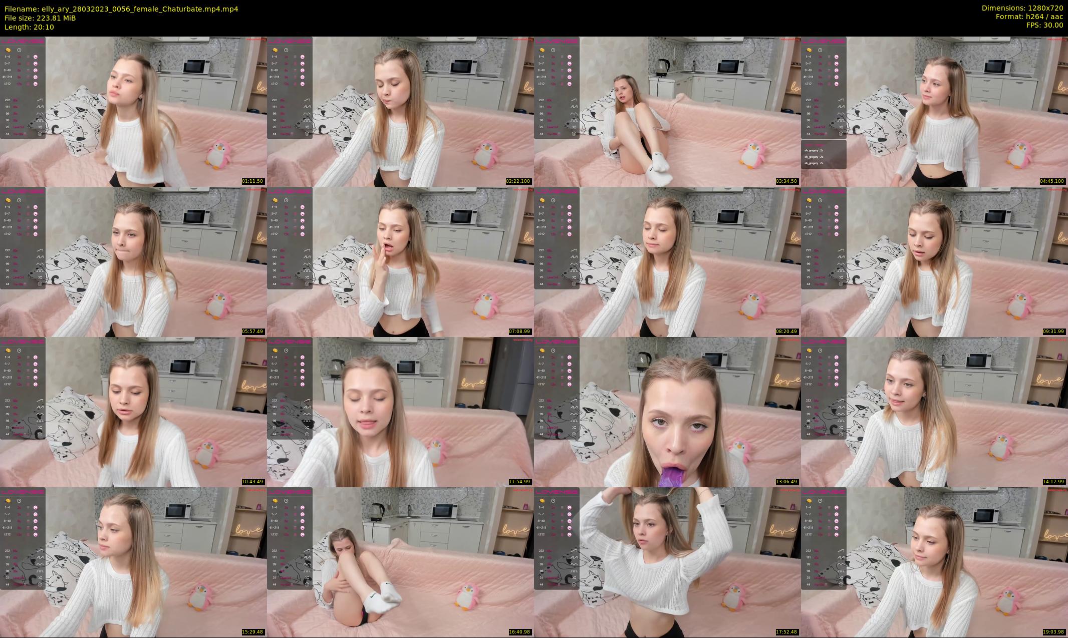 elly_ary — 21 minute Chaturbate female cam show recording, 720p, Mar 28, 2023