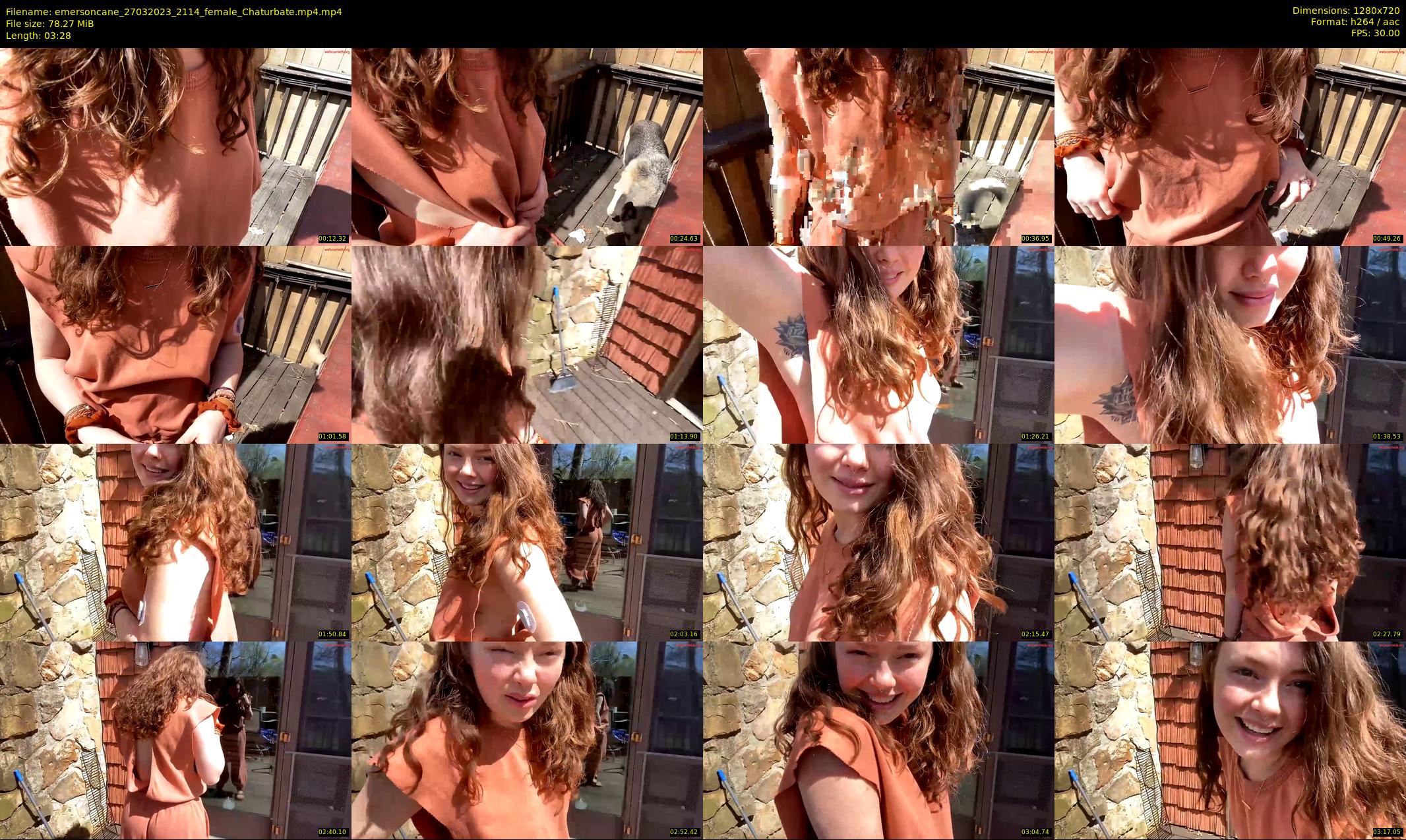 emersoncane — 4 minute Chaturbate female cam show recording, 720p, Mar 27, 2023