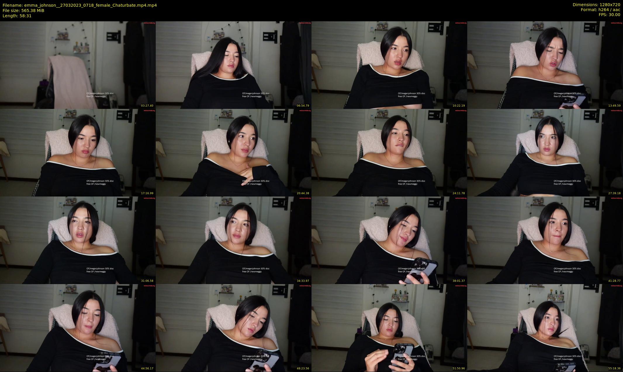 emma_johnson_ — 59 minute Chaturbate female cam show recording, 720p, Mar 27, 2023