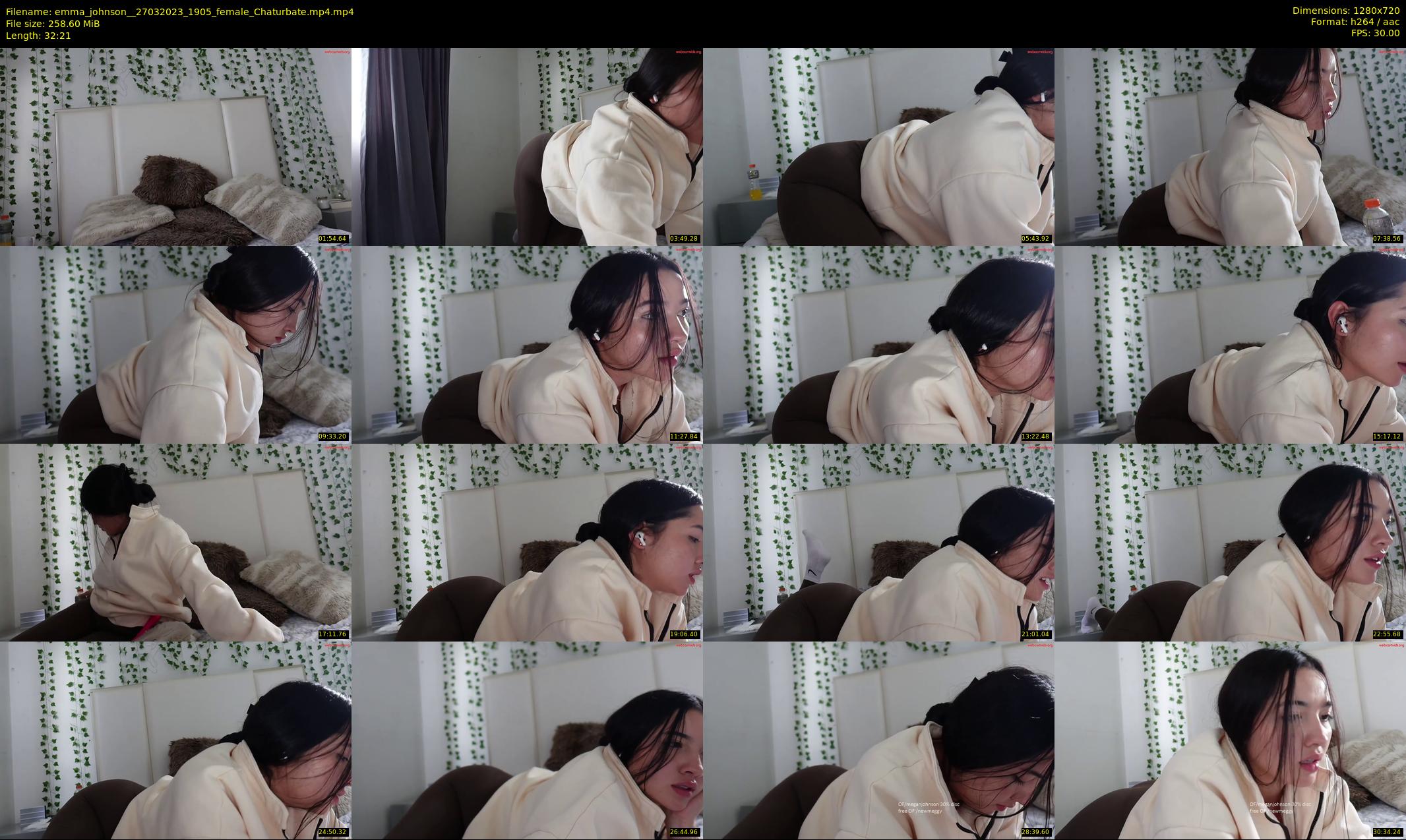 emma_johnson_ — 33 minute Chaturbate female cam show recording, 720p, Mar 27, 2023