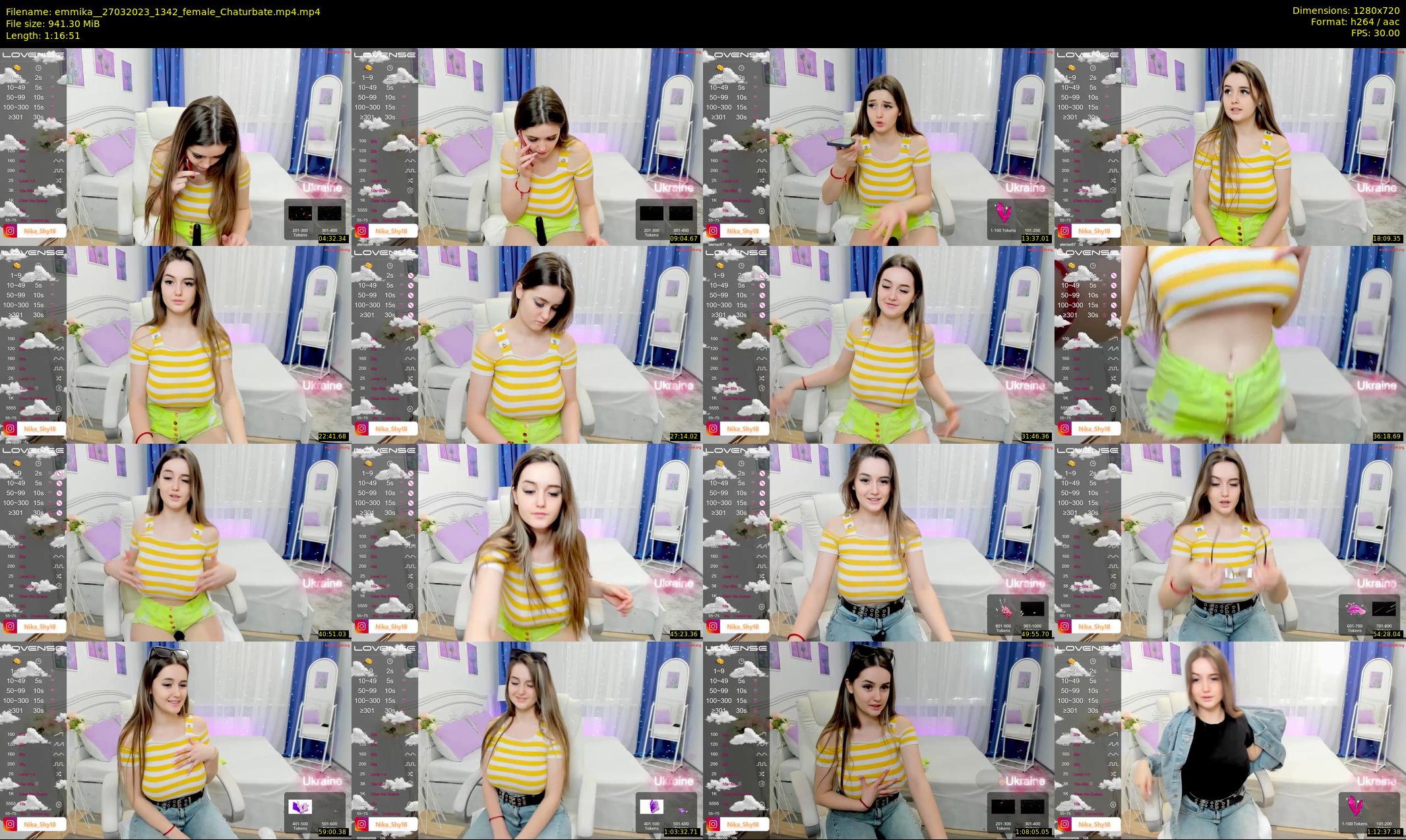 emmika_ — 77 minute Chaturbate female cam show recording, 720p, Mar 27, 2023