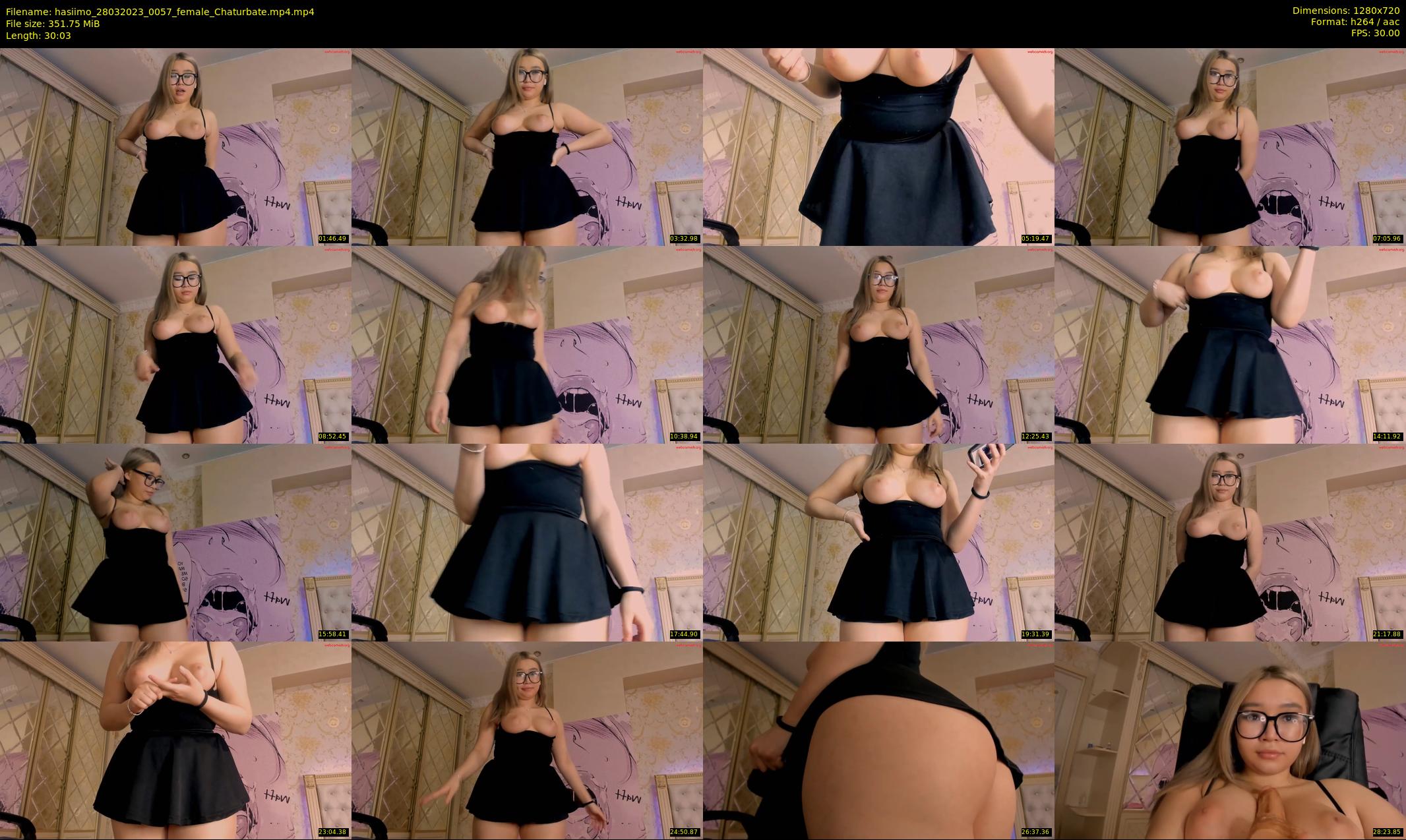 hasiimo — 31 minute Chaturbate female cam show recording, 720p, Mar 28, 2023