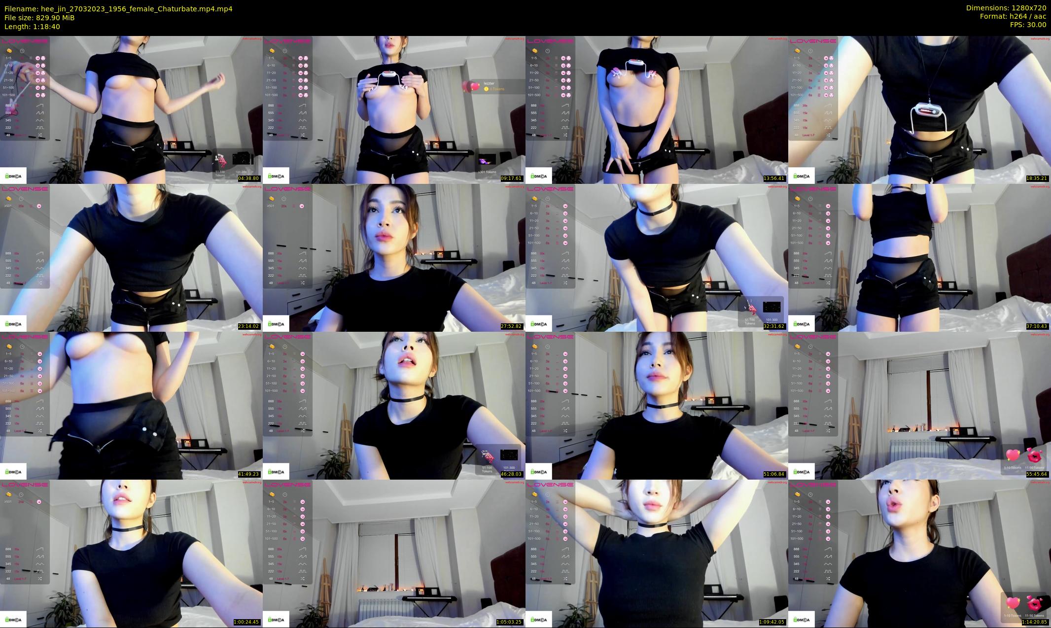 hee_jin — 79 minute Chaturbate female cam show recording, 720p, Mar 27, 2023