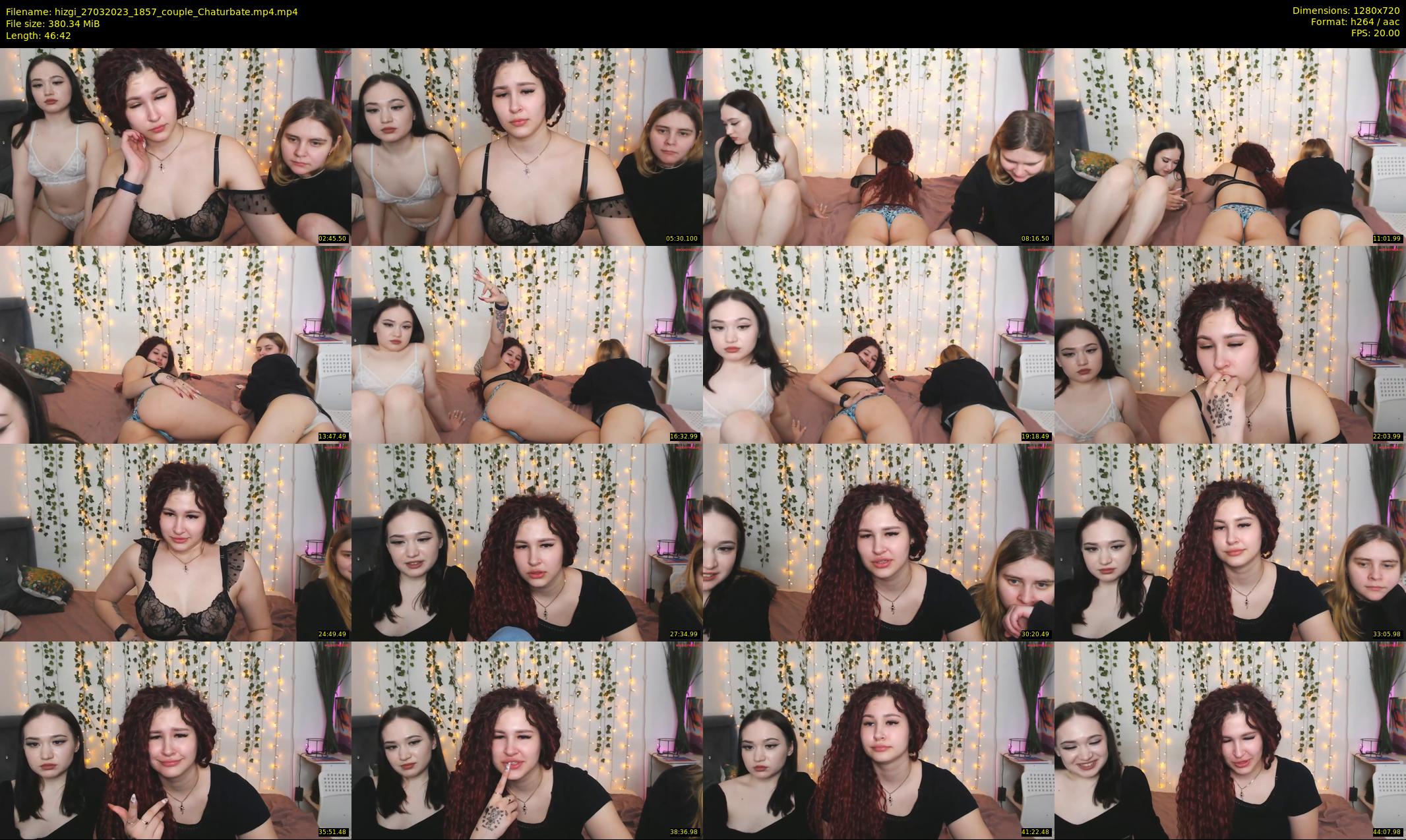 hizgi — 47 minute Chaturbate couple cam show recording, 720p, Mar 27, 2023