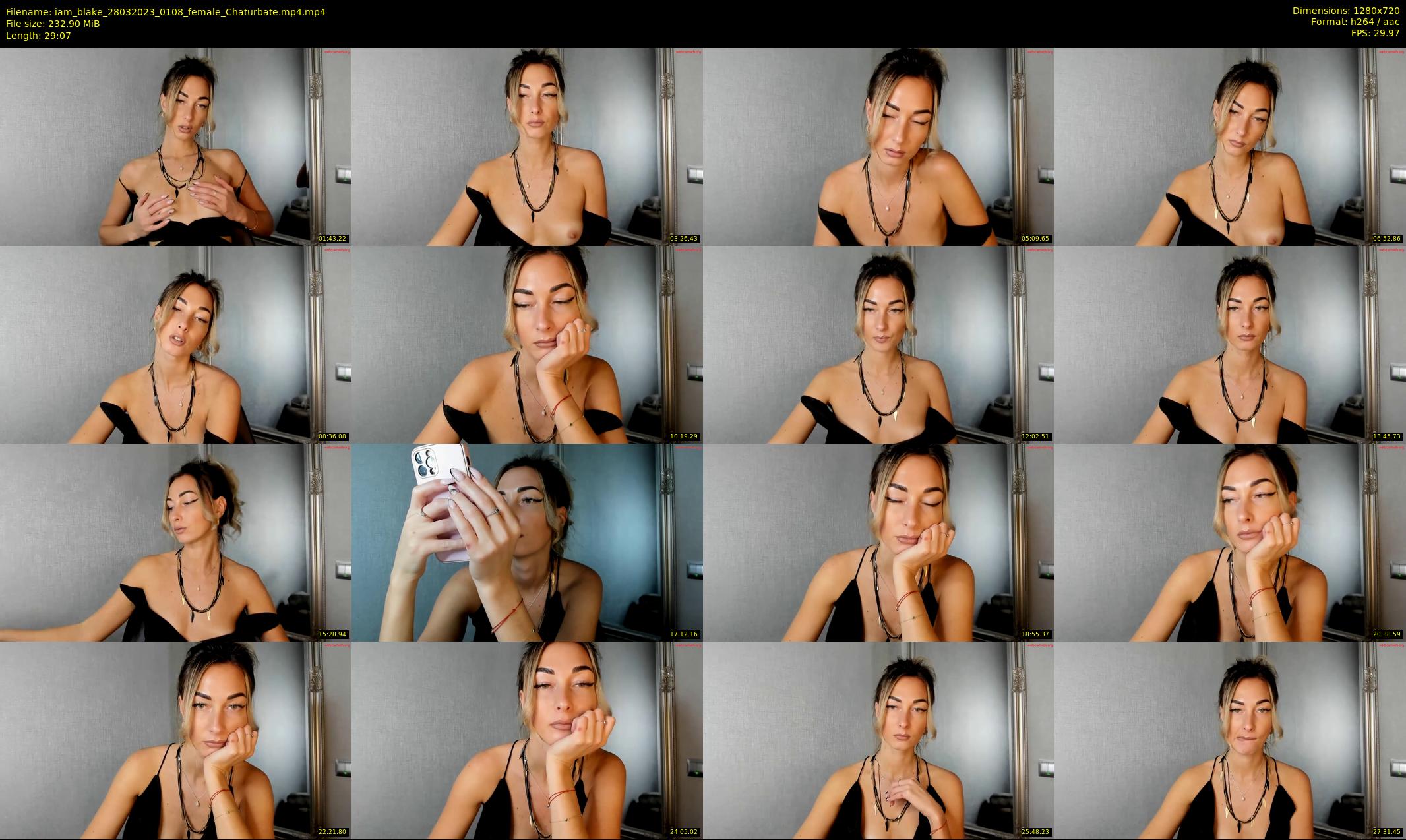 iam_blake — 30 minute Chaturbate female cam show recording, 720p, Mar 28, 2023