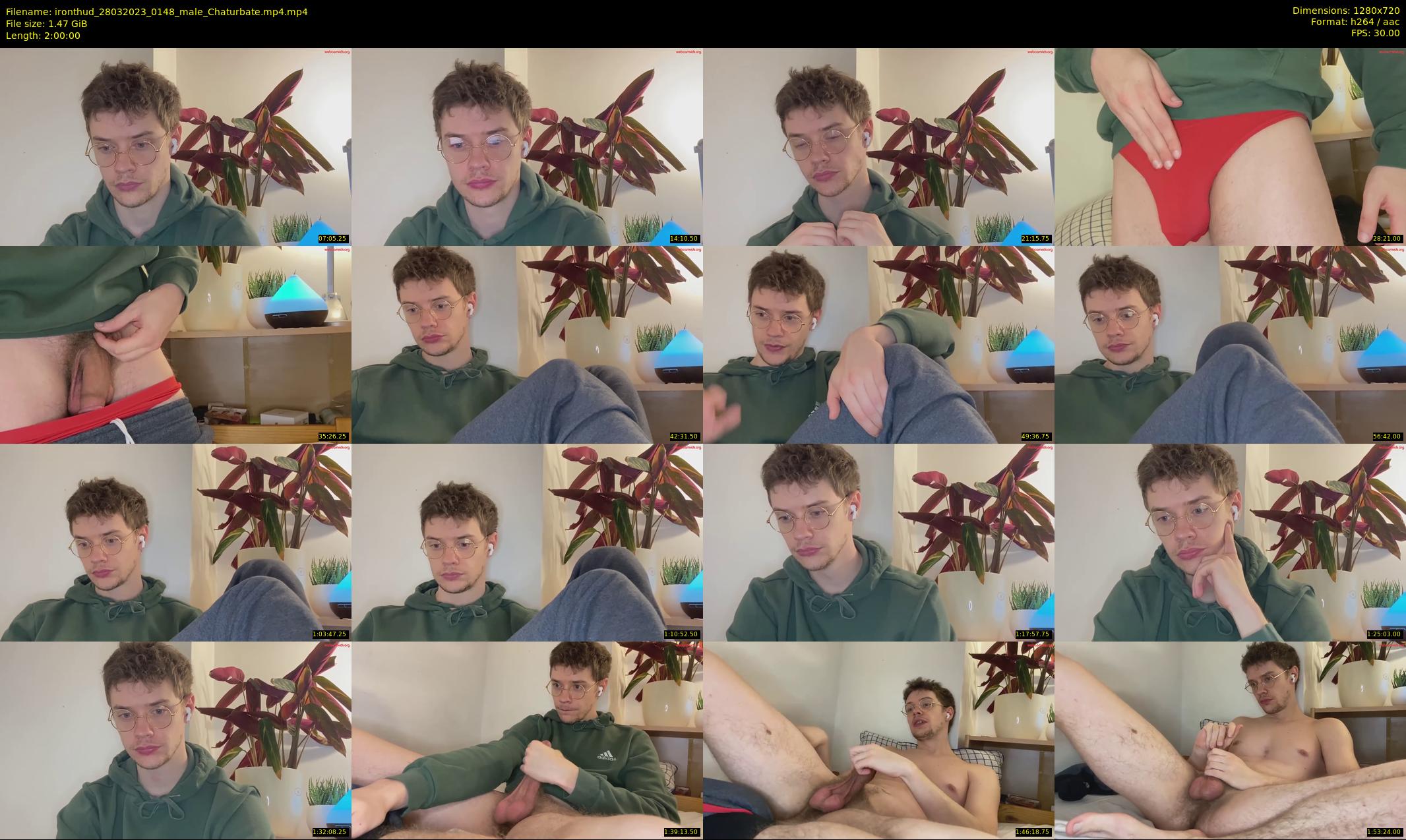 ironthud — 120 minute Chaturbate male cam show recording, 720p, Mar 28, 2023