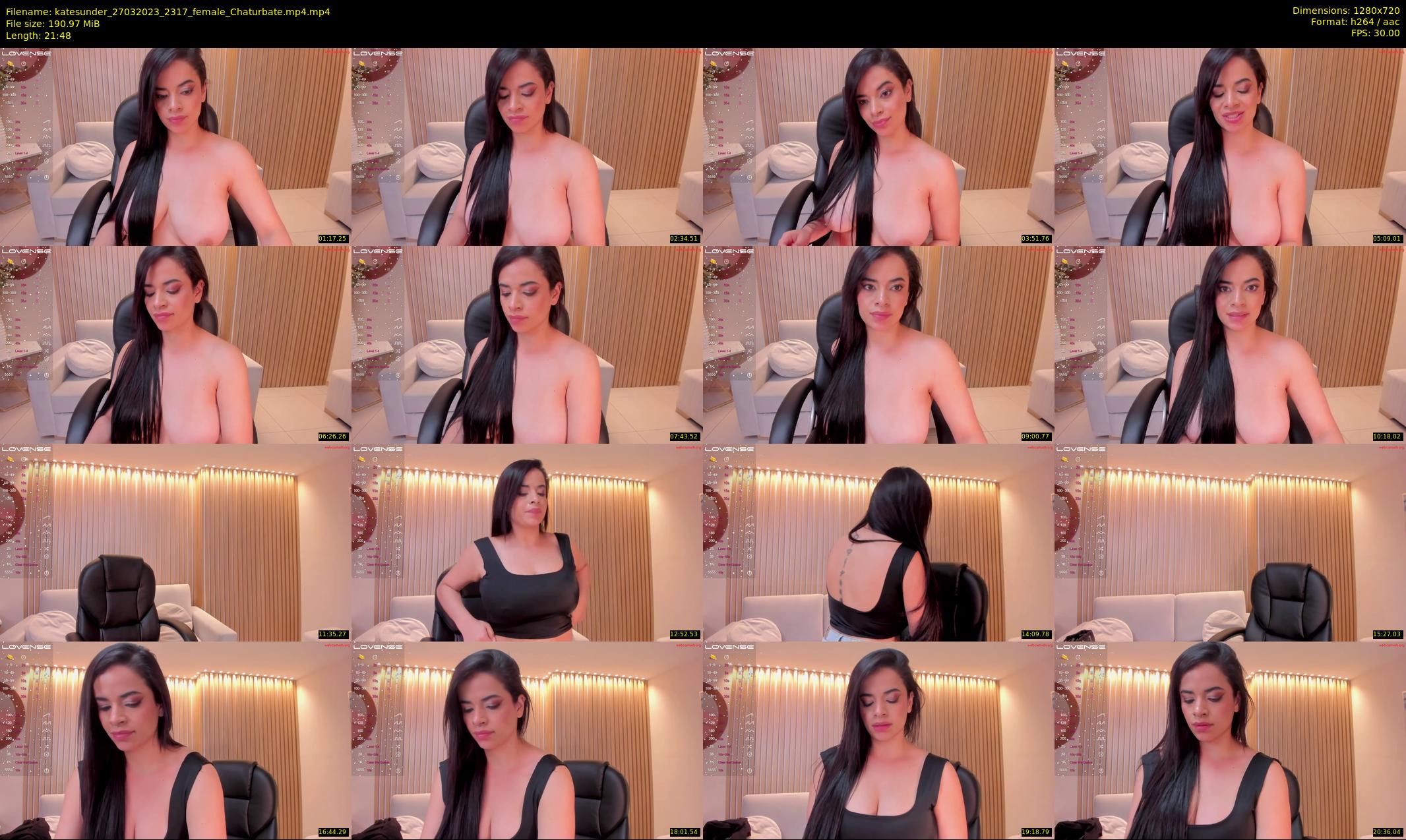 katesunder — 22 minute Chaturbate female cam show recording, 720p, Mar 27, 2023