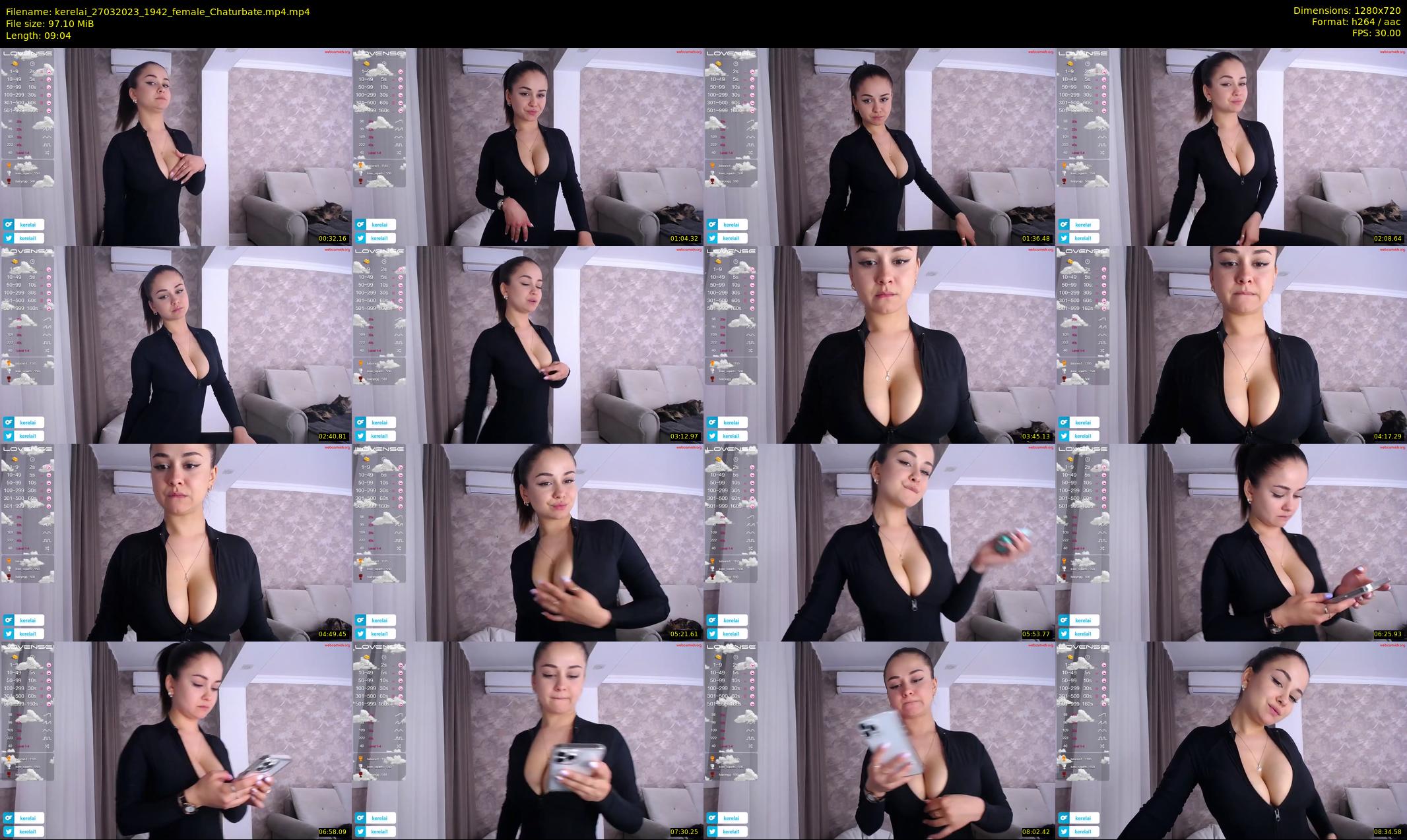 kerelai — 10 minute Chaturbate female cam show recording, 720p, Mar 27, 2023