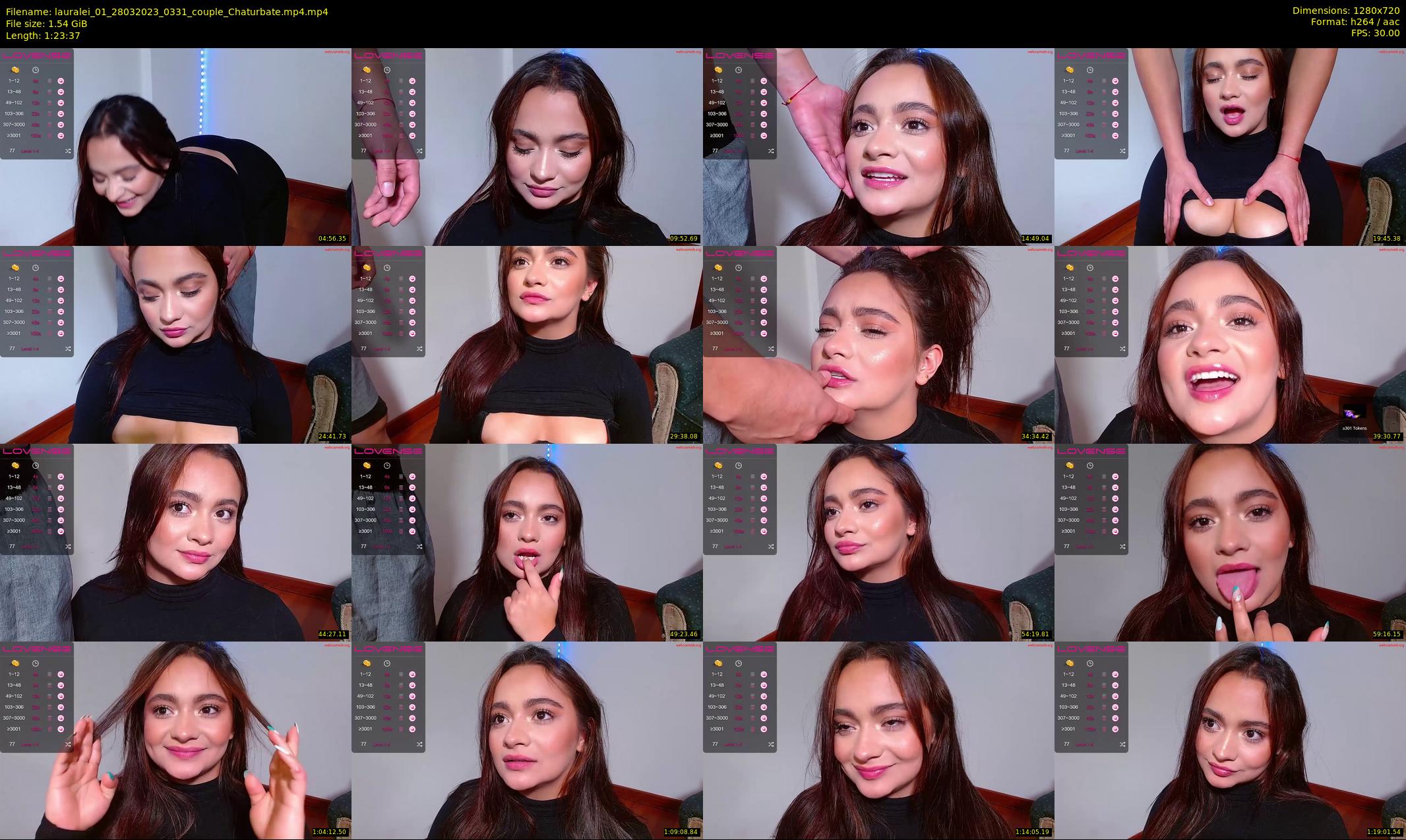 lauralei_01 — 84 minute Chaturbate couple cam show recording, 720p, Mar 28, 2023