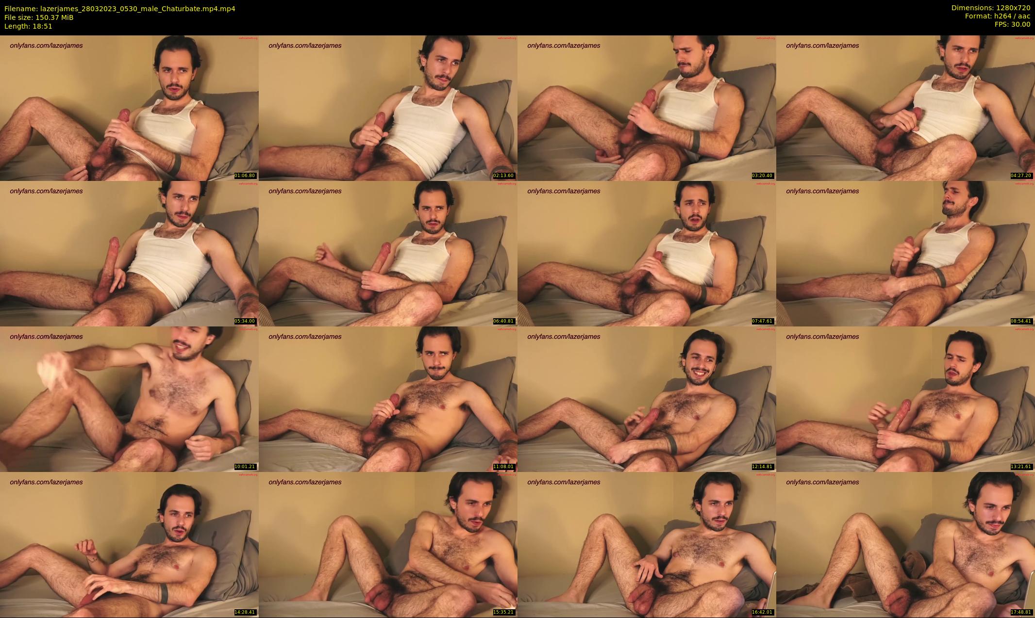lazerjames — 19 minute Chaturbate male cam show recording, 720p, Mar 28, 2023