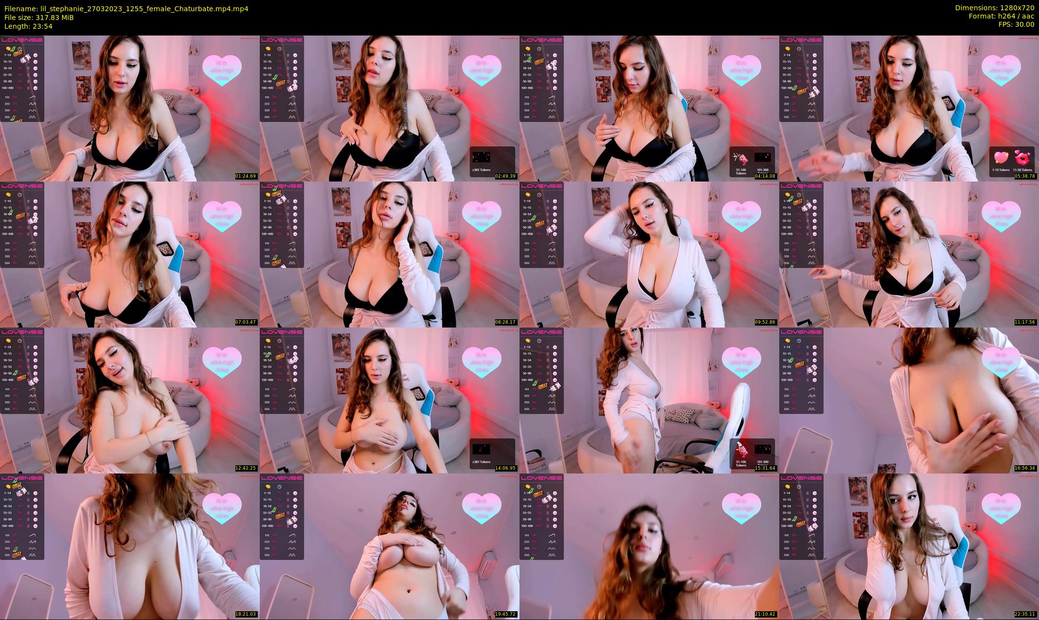 lil_stephanie — 24 minute Chaturbate female cam show recording, 720p, Mar 27, 2023
