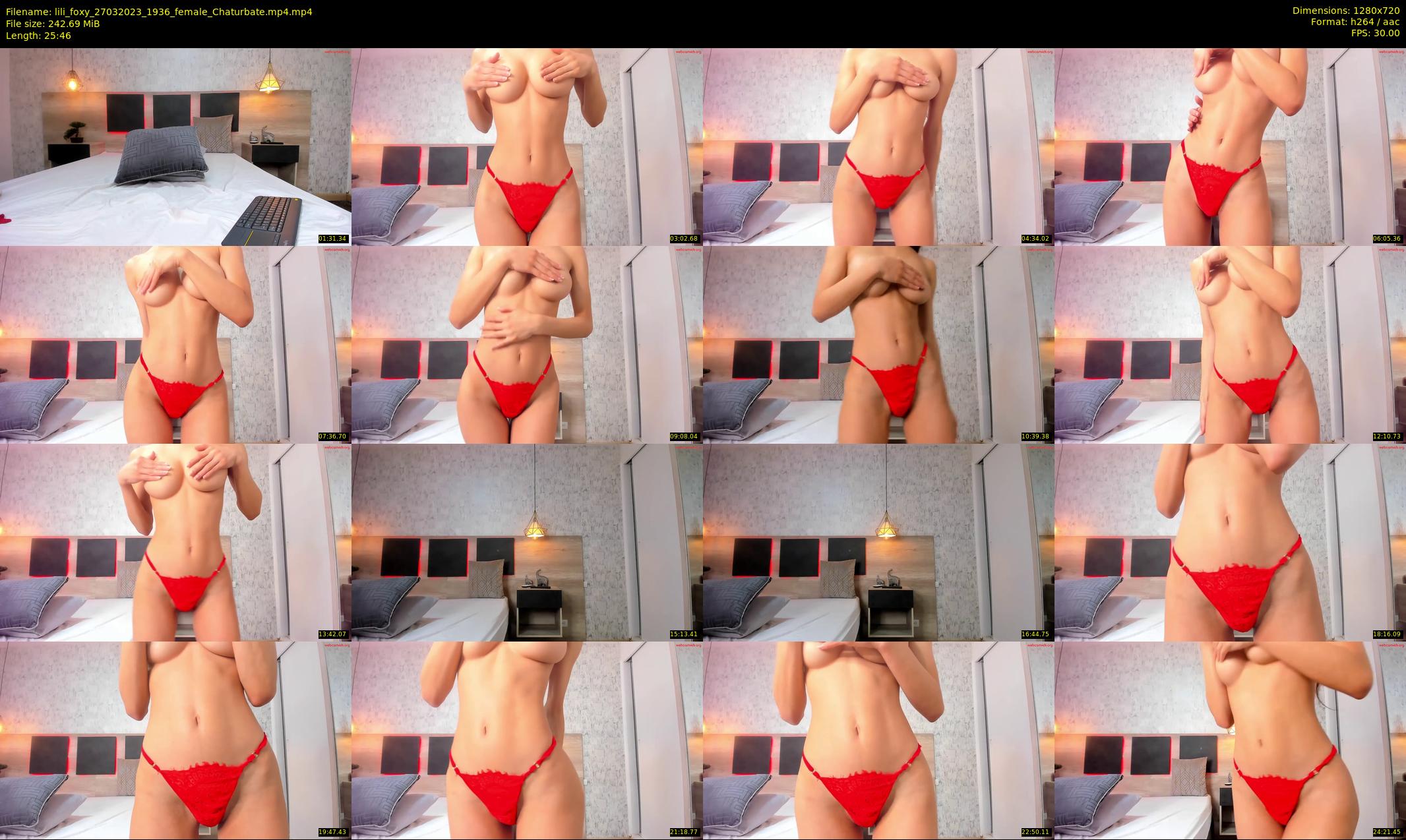 lili_foxy — 26 minute Chaturbate female cam show recording, 720p, Mar 27, 2023